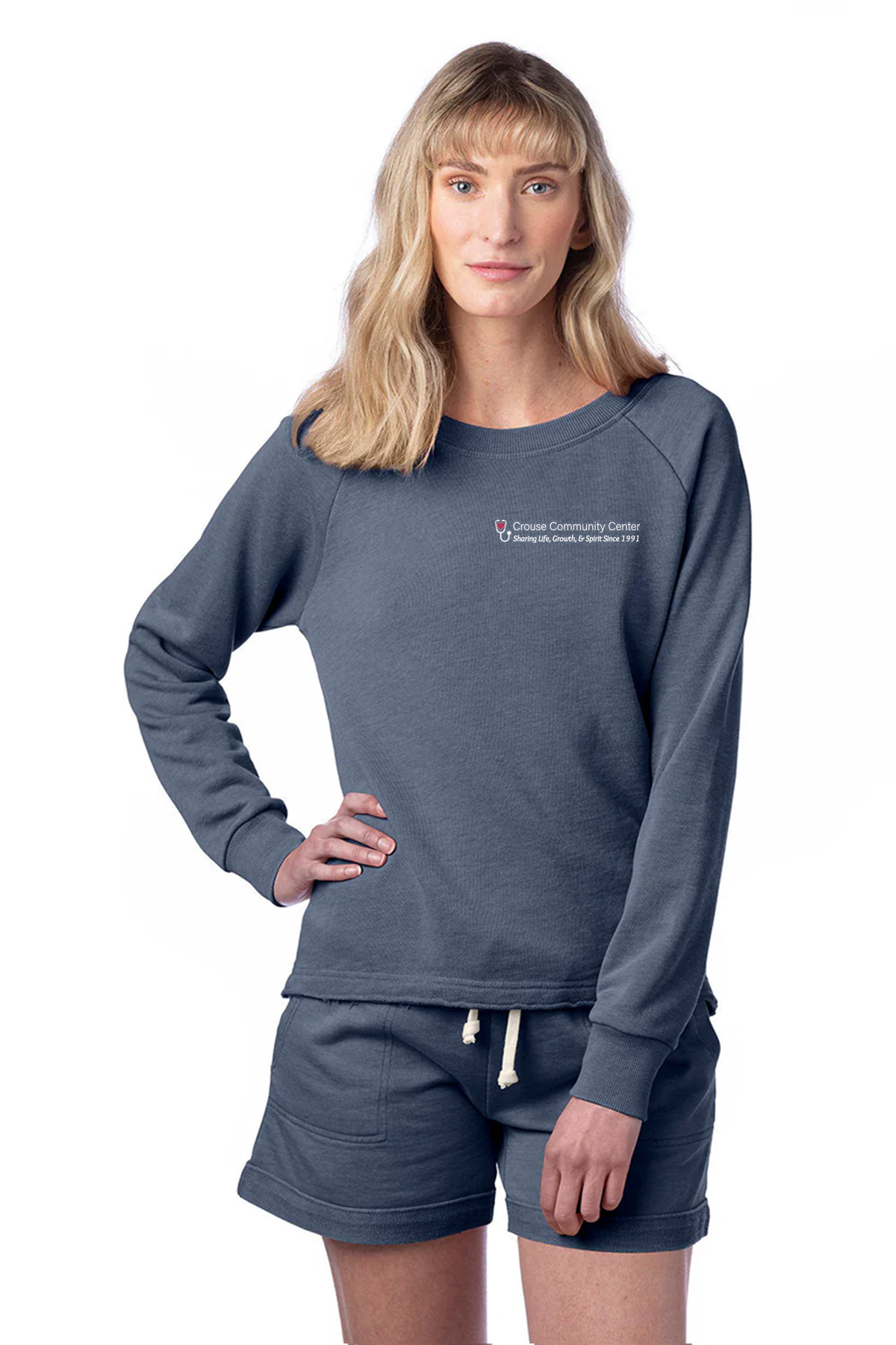 Alternative Ladies' Lazy Day Pullover, Dark Navy [Crouse Community Center, Inc.]