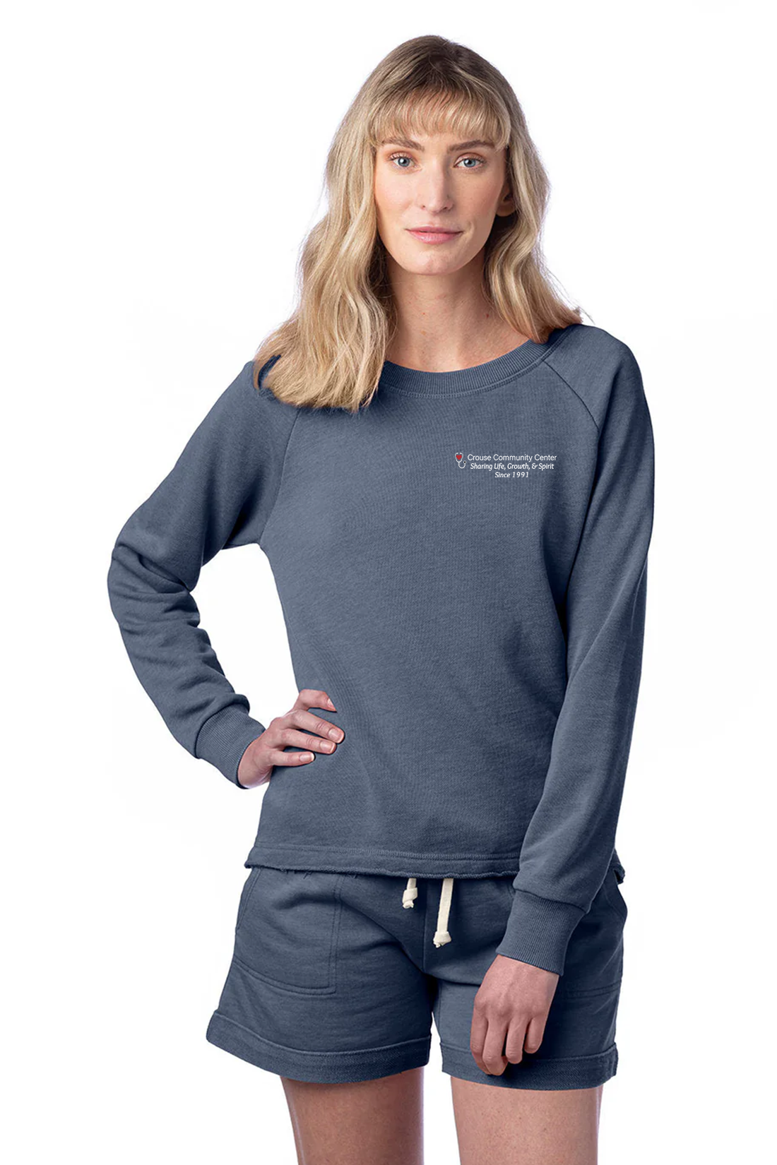 Alternative Ladies' Lazy Day Pullover, Dark Navy [Crouse Community Center, Inc.]