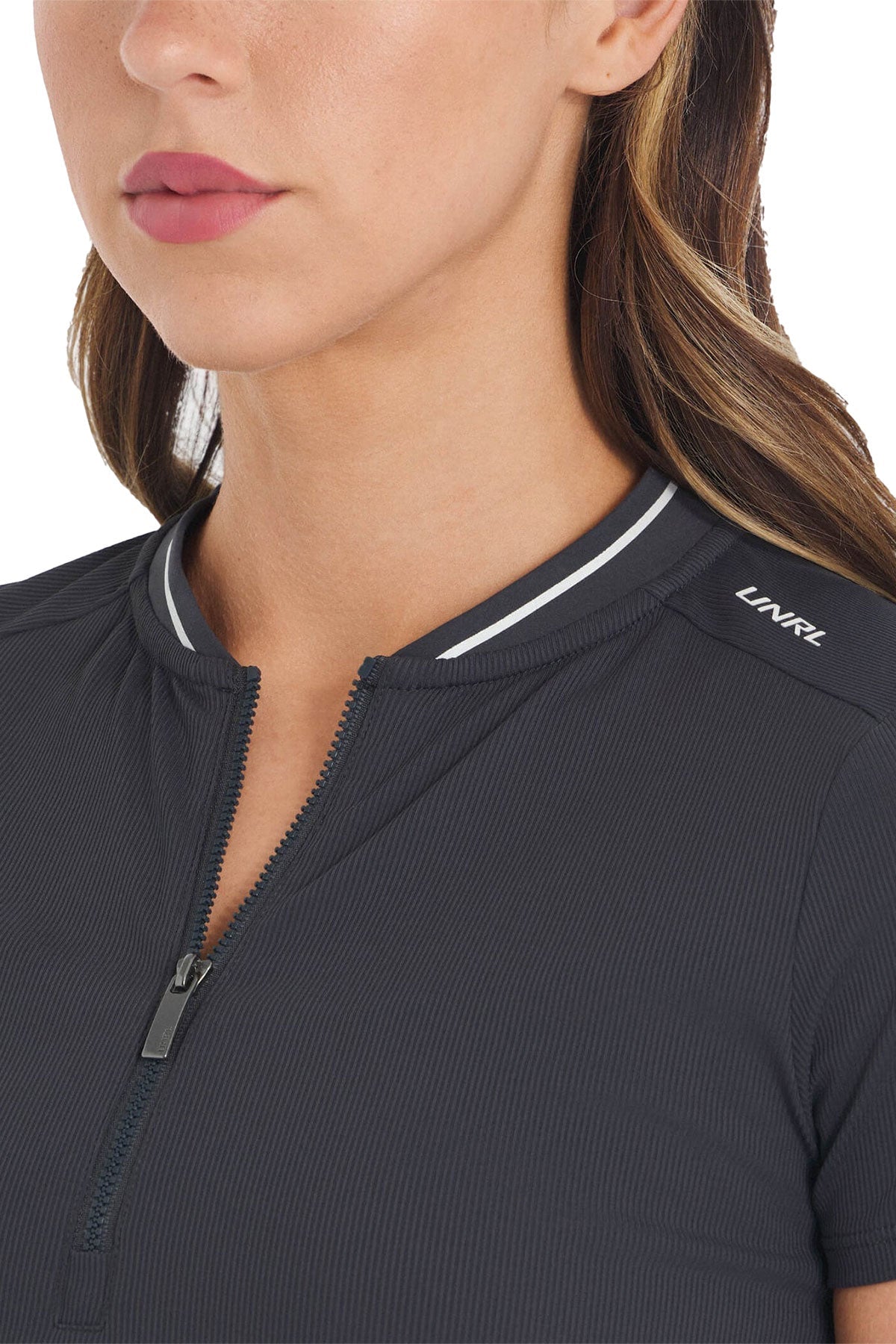 UNRL Amelia Short Sleeve Custom Polos, Nine Iron [West Texas Counseling & Guidance]