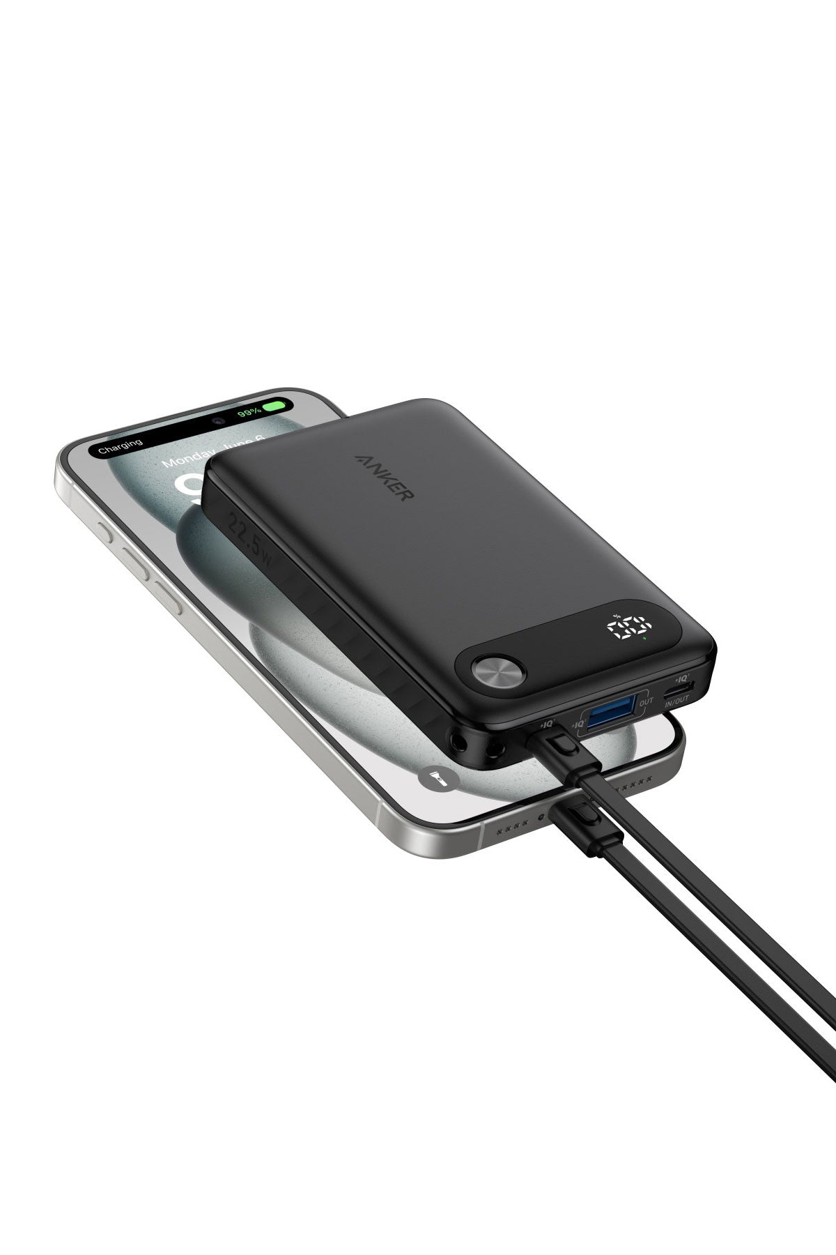 Anker Custom Power Bank 10000 22.5W, Black