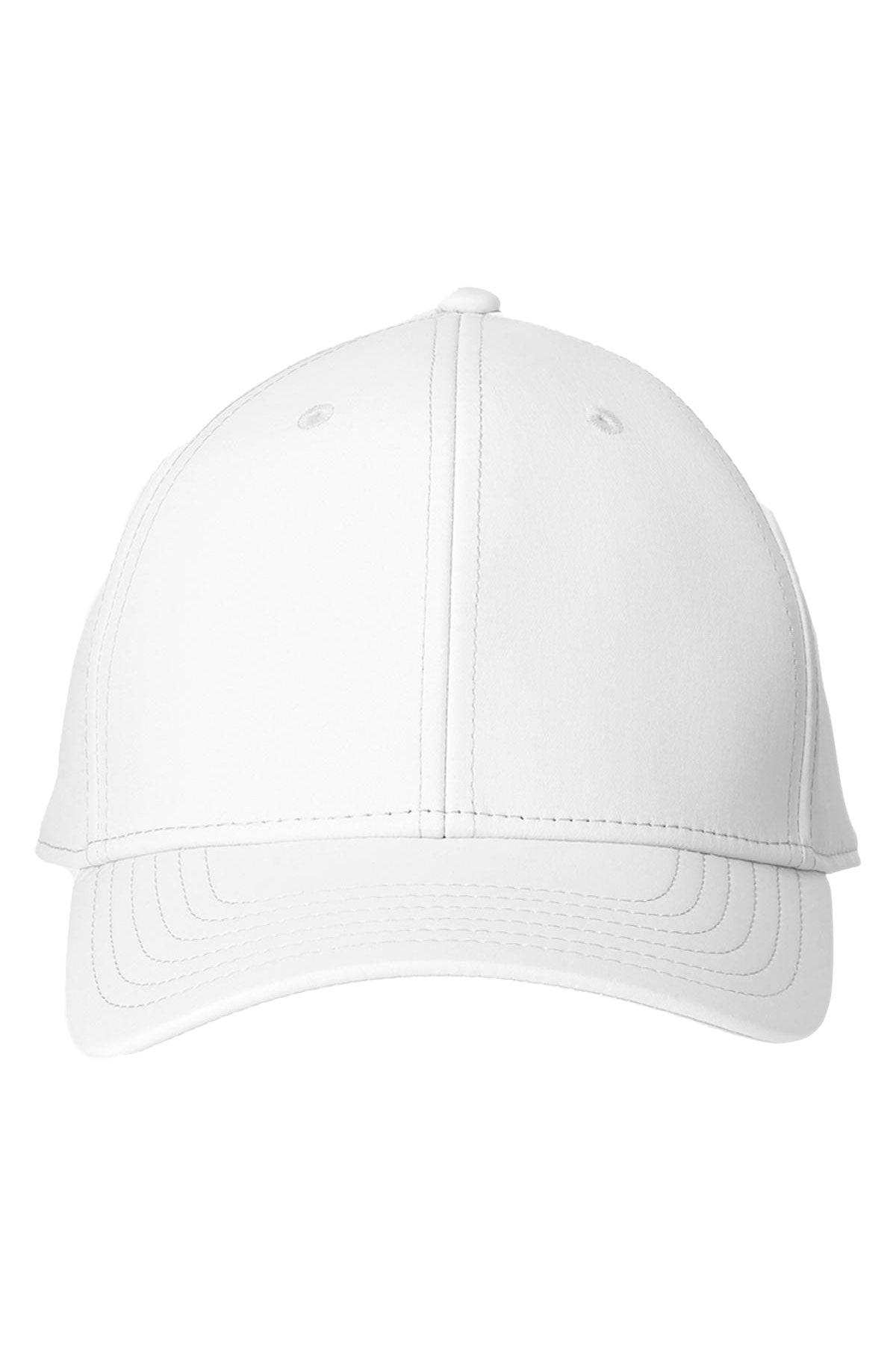 Branded Performance Baseball Hat F001778 White Cap
