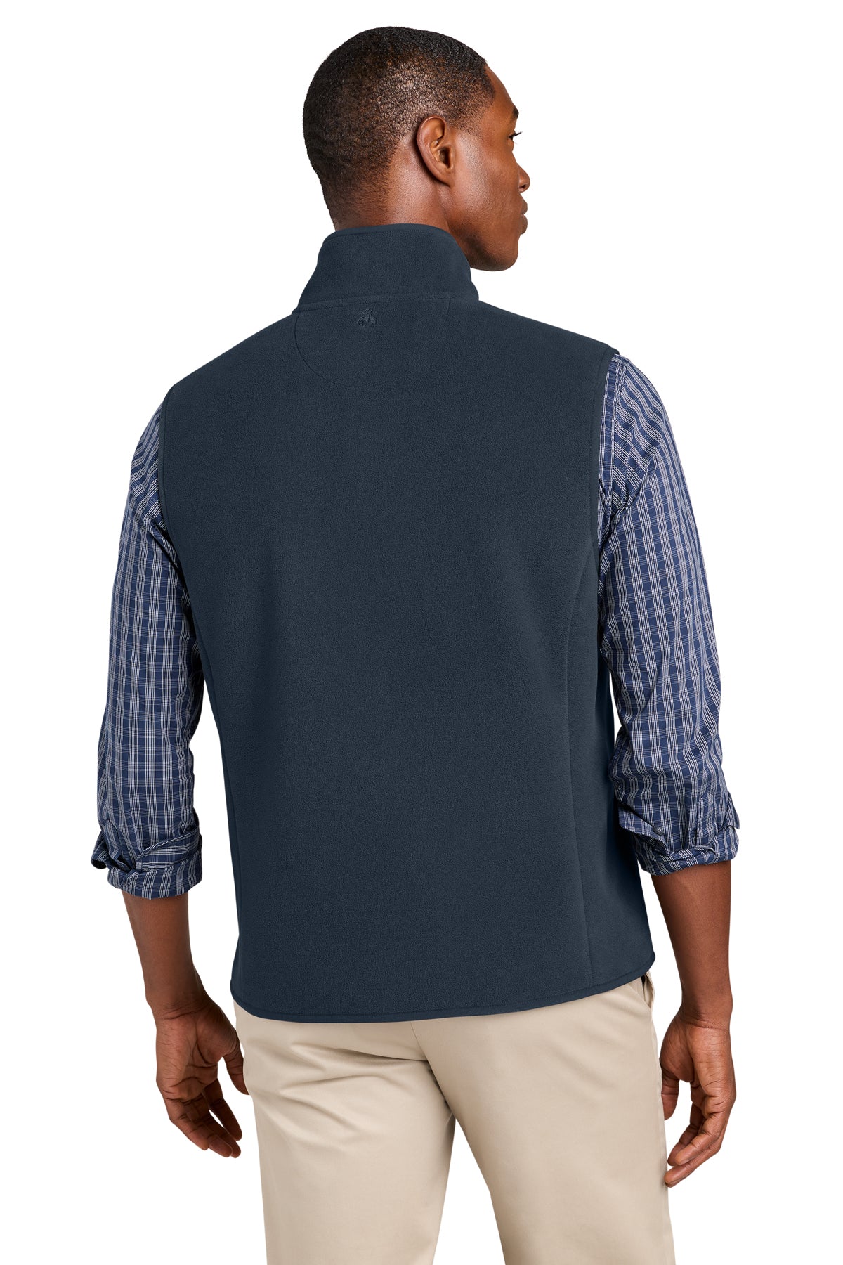 Brooks Brothers Custom Fleece Vest, Night Navy