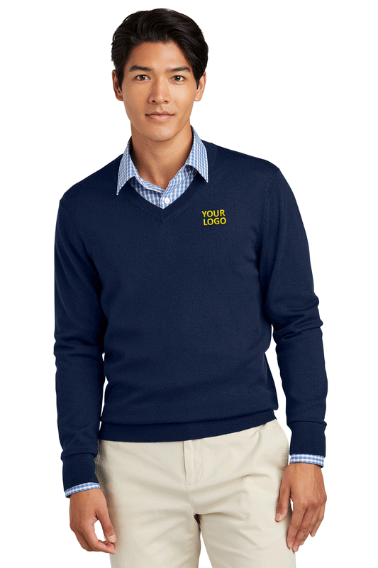 Brooks Brothers Navy Blazer BB18410 custom embroidered sweatshirts