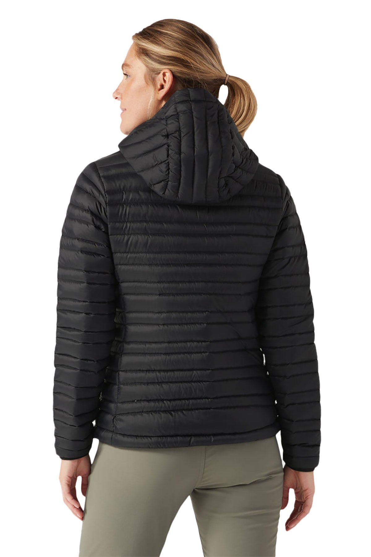 STIO Womens Pinion Down Custom Hooded Jackets, Abyss