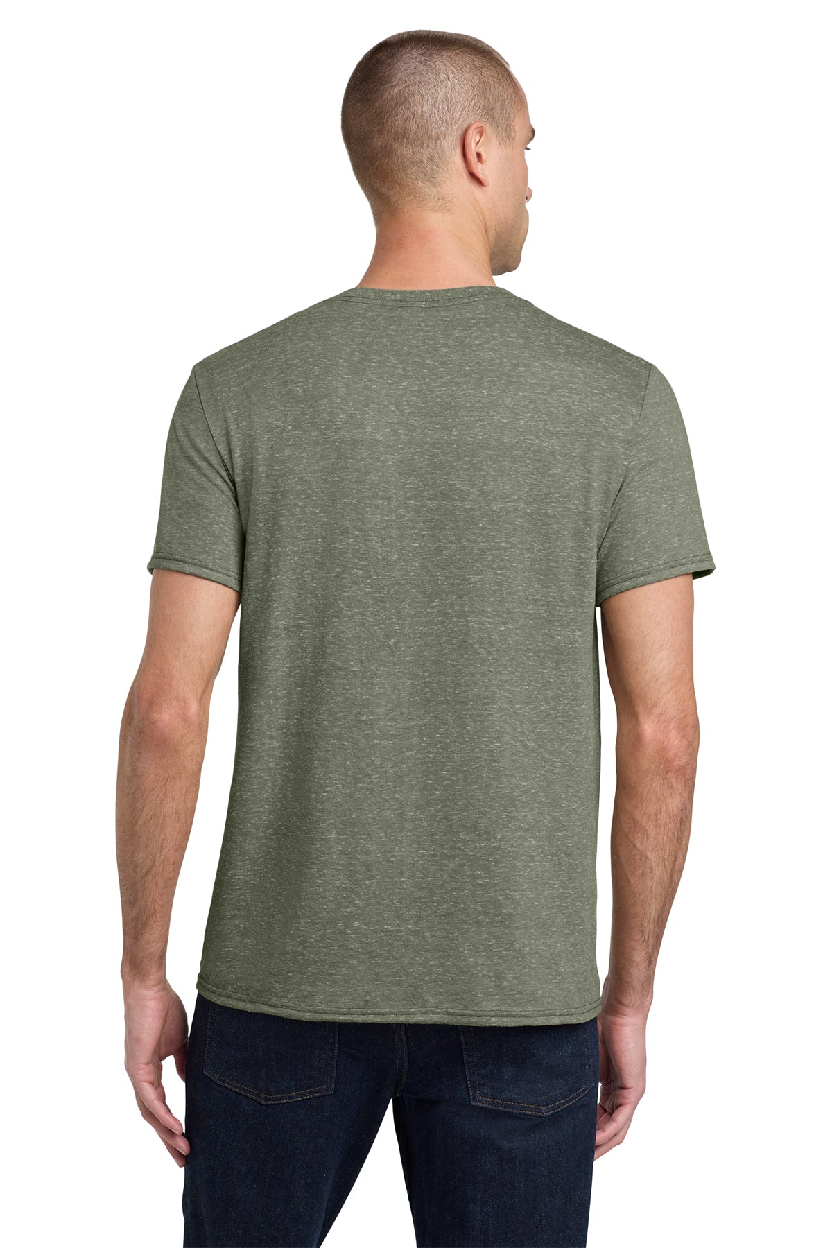 Jerzees Snow Heather Jersey T-Shirt 88M Military Green