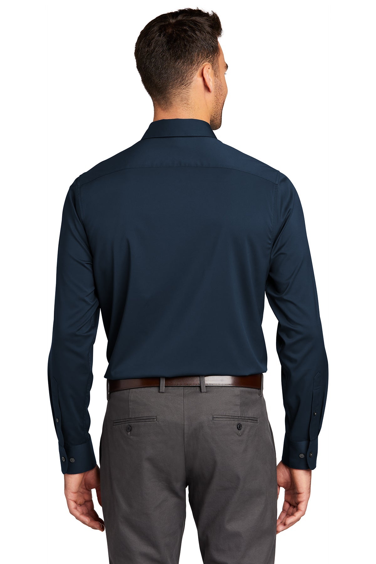 Port Authority City Branded Stretch Tunics, River BlueNavy [GuidePoint Security]