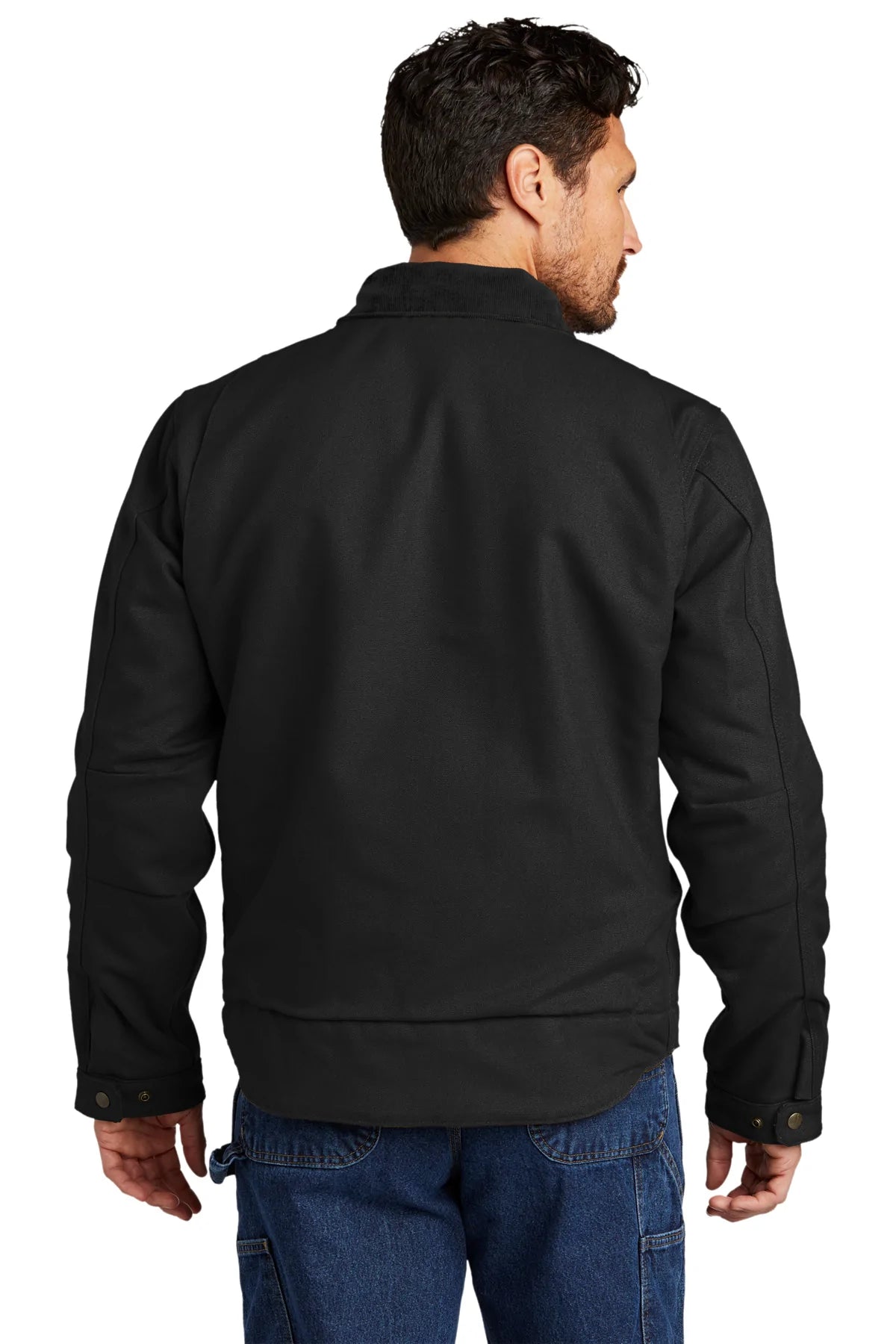 Carhartt Duck Detroit Branded Jackets, Black [Mechanical Solutions]