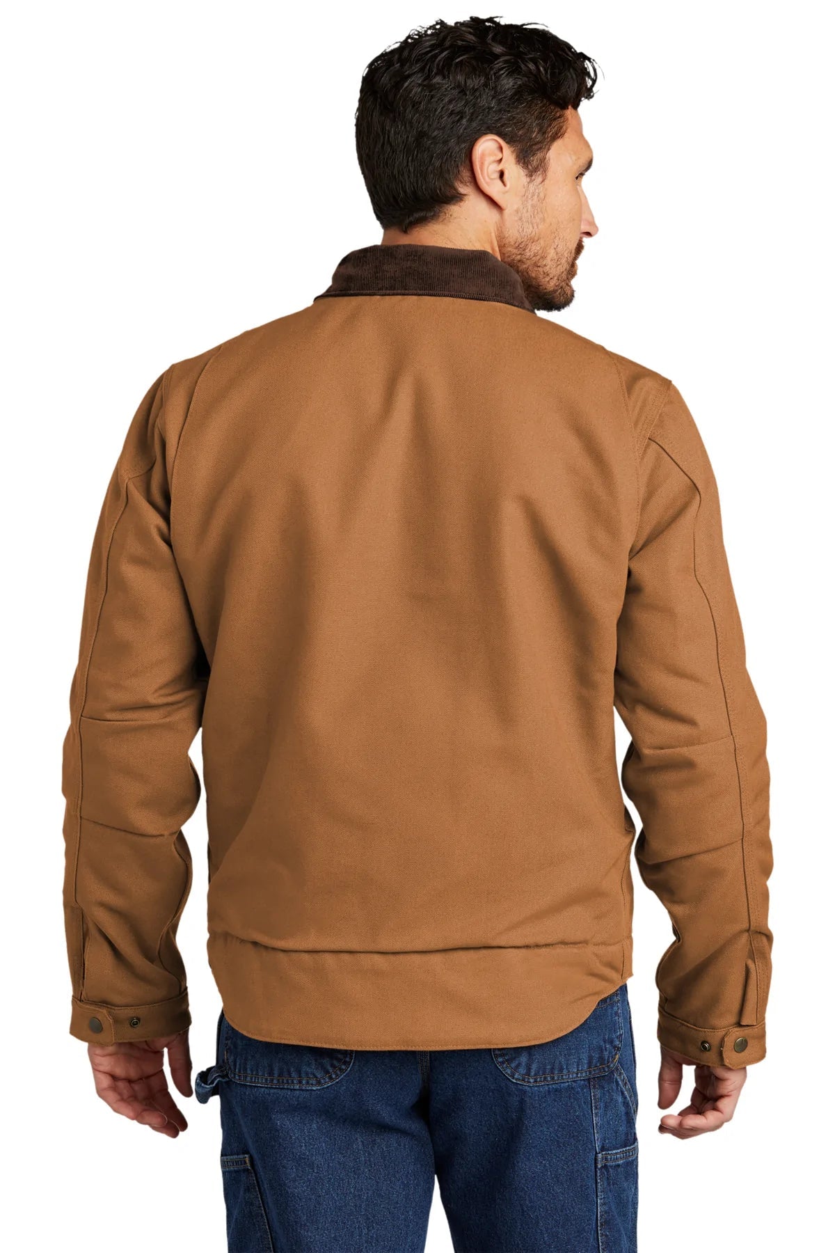 Carhartt Duck Detroit Branded Jackets, Carhartt Brown [Mechanical Solutions]