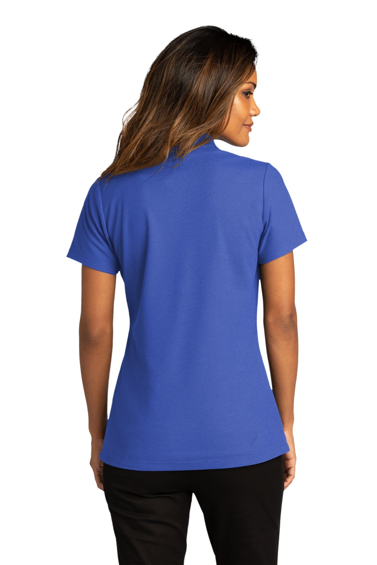 Port Authority Womens SuperPro React Custom Polos, True Royal
