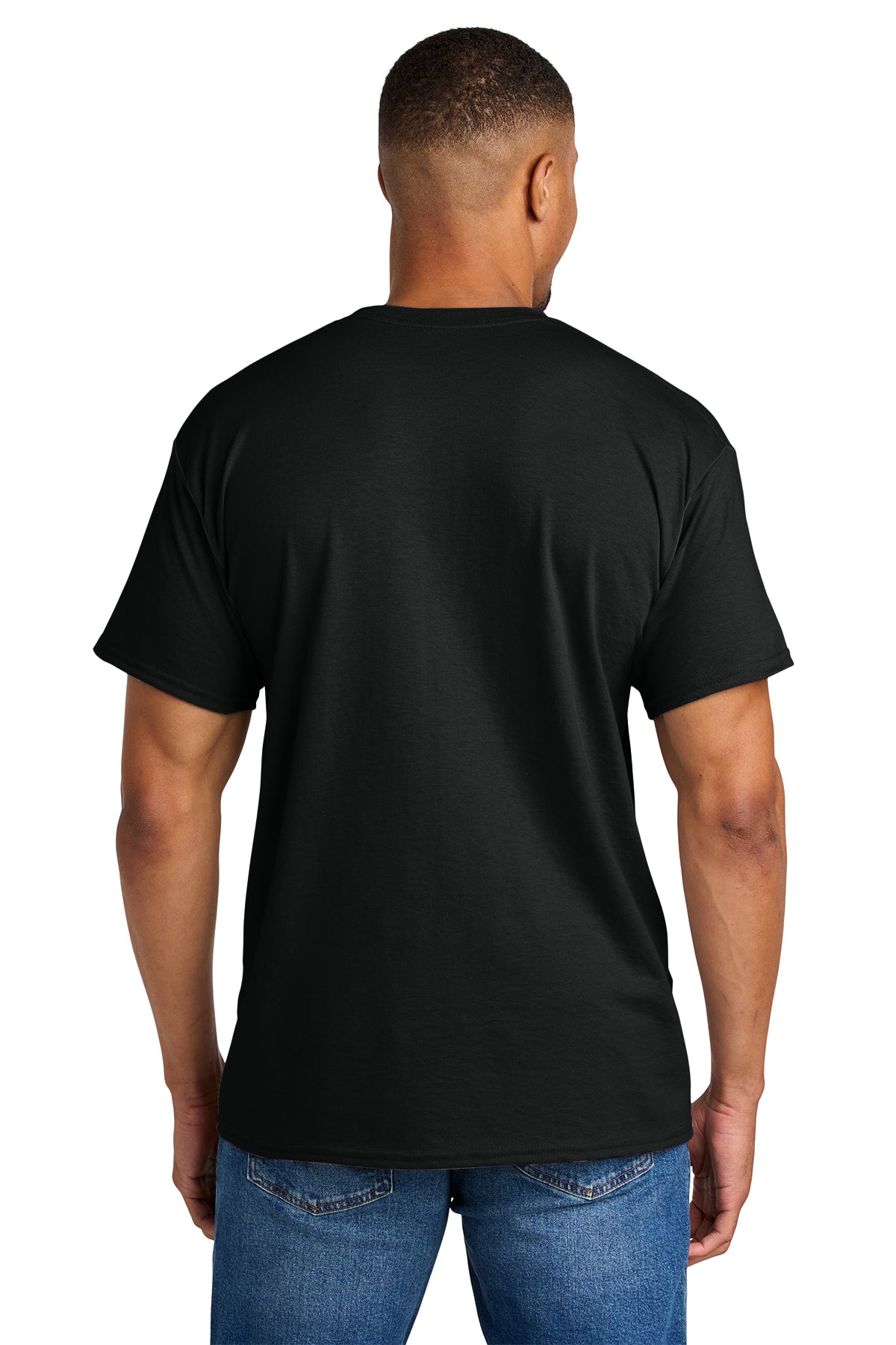 Gildan Dryblend Cotton Poly T Shirt Black [Iowa Aluminum]