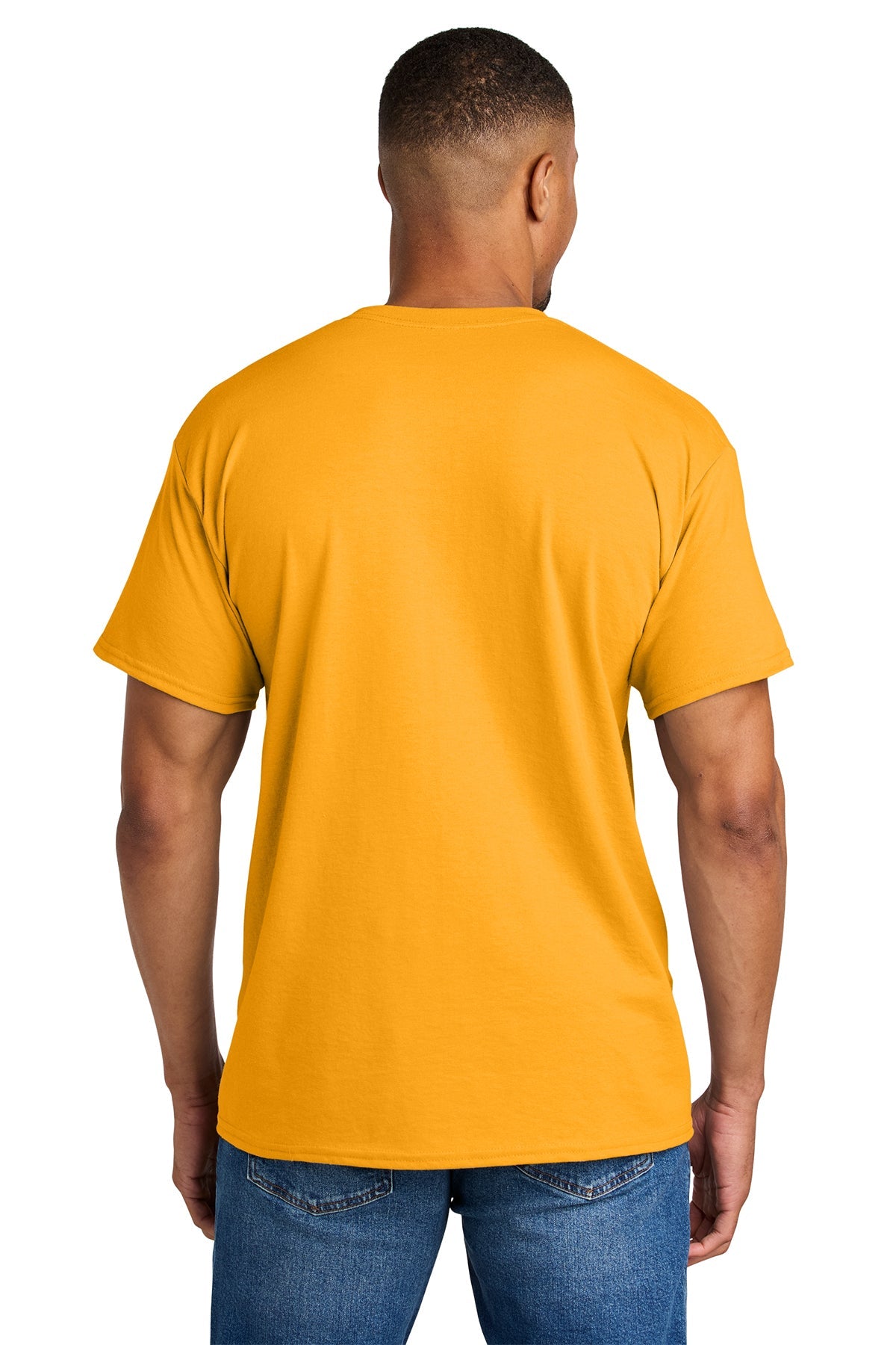 gildan dryblend cotton poly t shirt 8000 gold