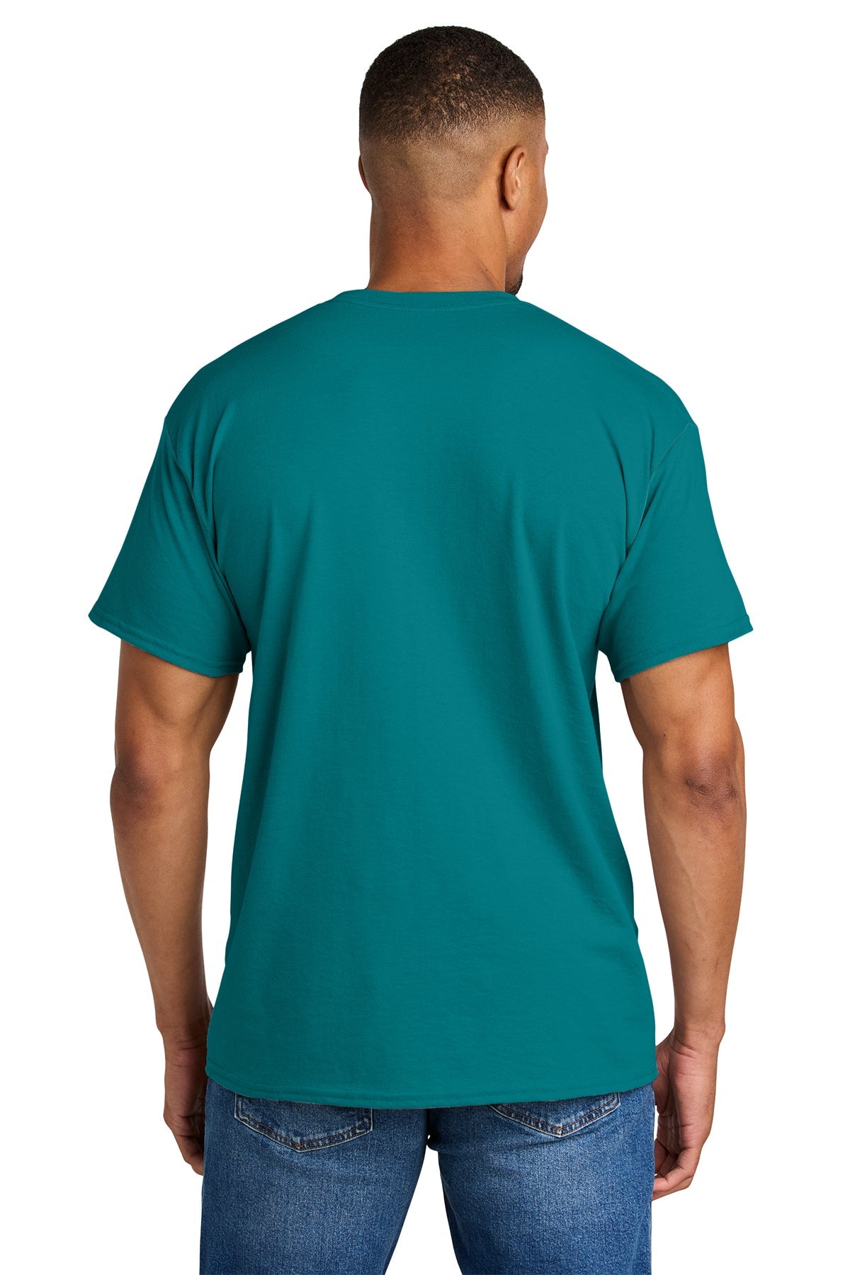 gildan dryblend cotton poly t shirt 8000 jade dome