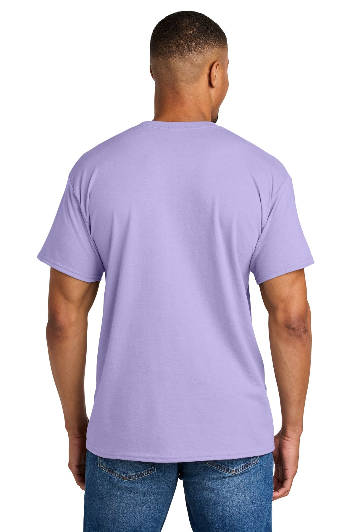 gildan dryblend cotton poly t shirt 8000 orchid