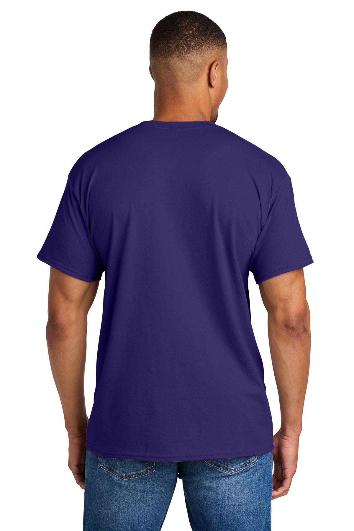 gildan dryblend cotton poly t shirt 8000 purple