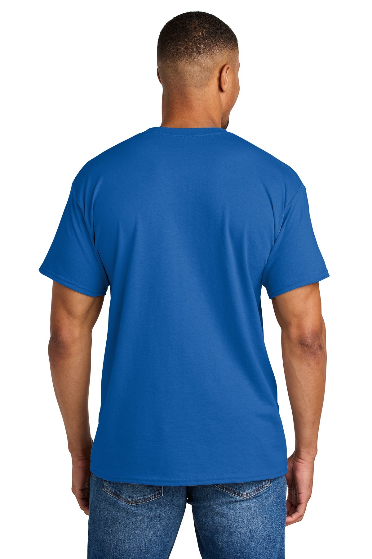 gildan dryblend cotton poly t shirt 8000 royal