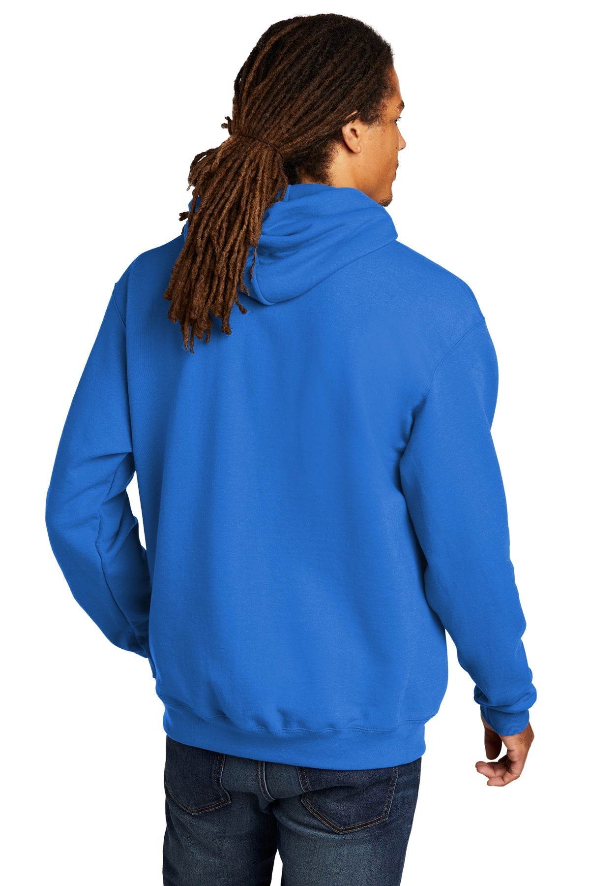 Champion Eco Fleece Pullover Hoodie, Royal Blue [Fire Solutions]