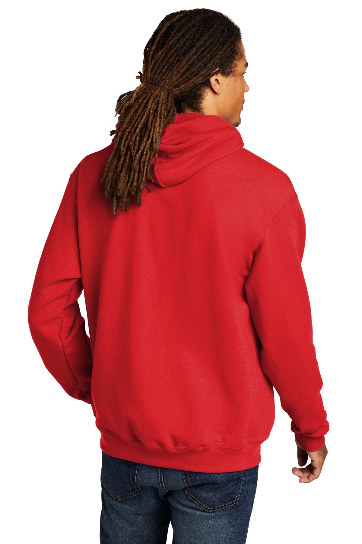 Champion Eco Fleece Pullover Hoodie, Scarlet [Fire Solutions]