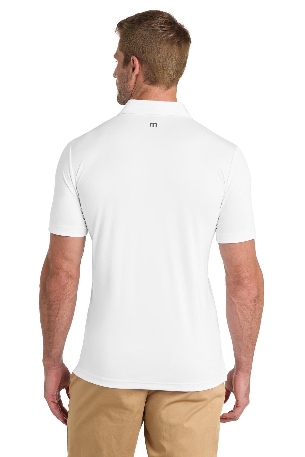 TravisMathew Coto Performance Custom Polos, White