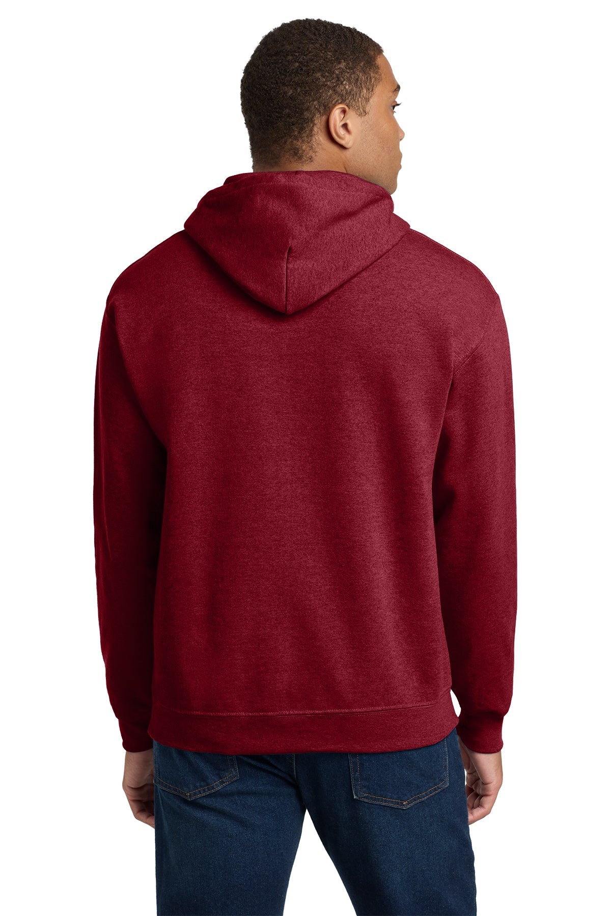 Gildan Heavy Blend Hooded Sweatshirt Antique Cherry Red