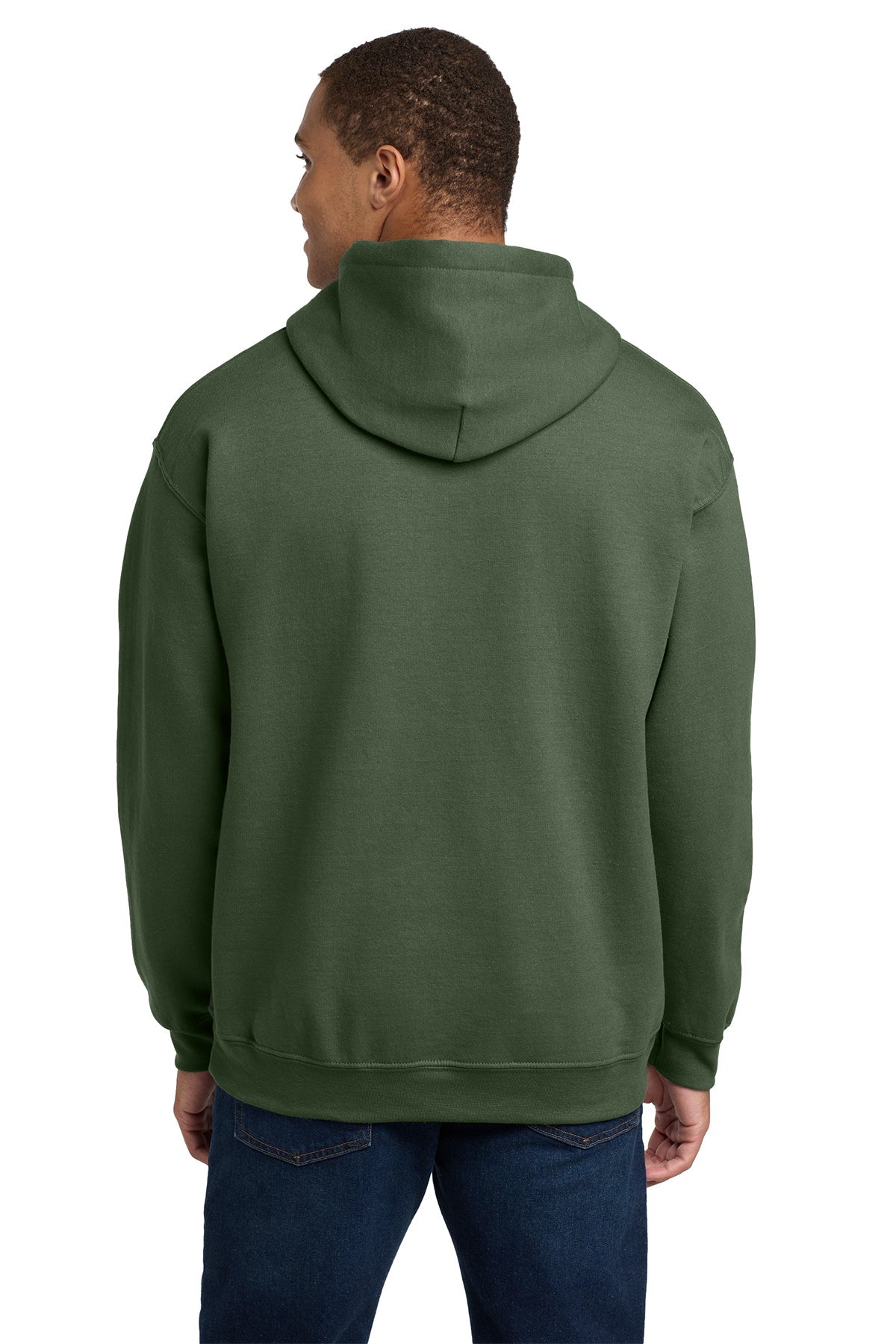 Gildan Heavy Blend Hooded Sweatshirt Military Green