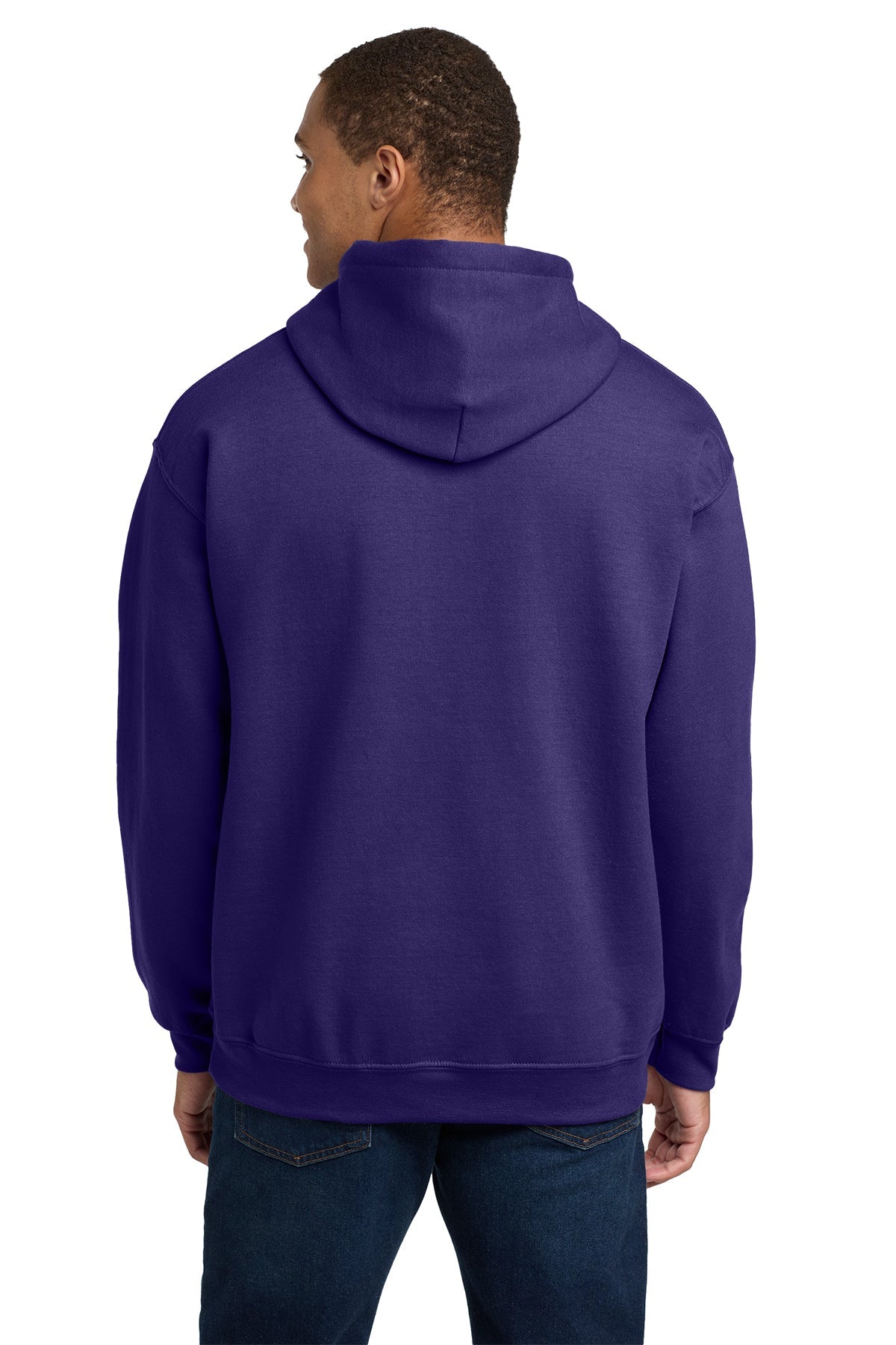Gildan Heavy Blend Hooded Sweatshirt Purple
