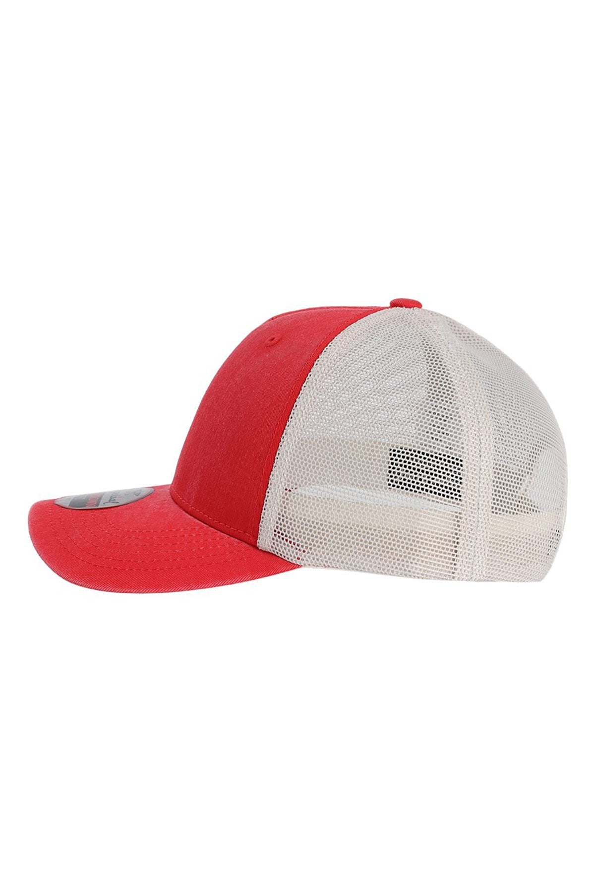Imperial The Gambit Mesh Back Custom Caps, Red/ Stone