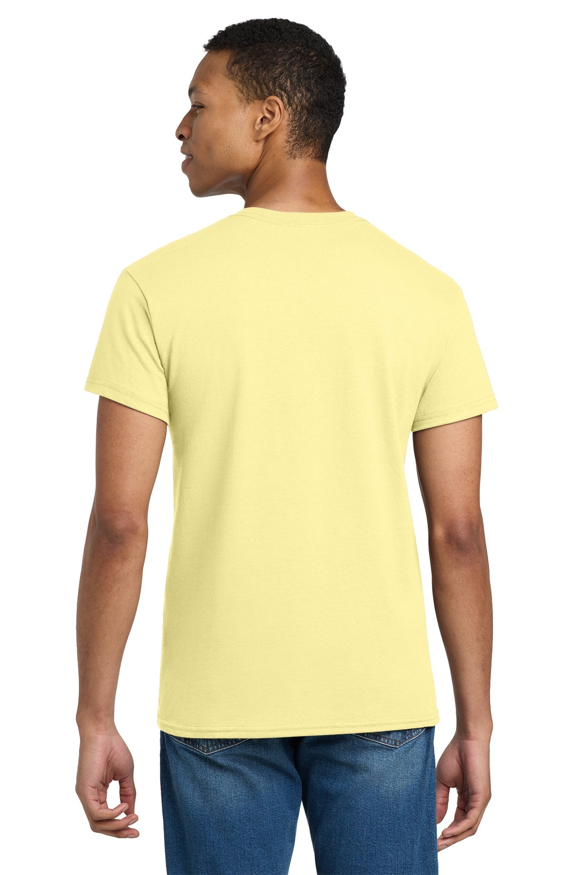 gildan ultra cotton t shirt 2000 cornsilk