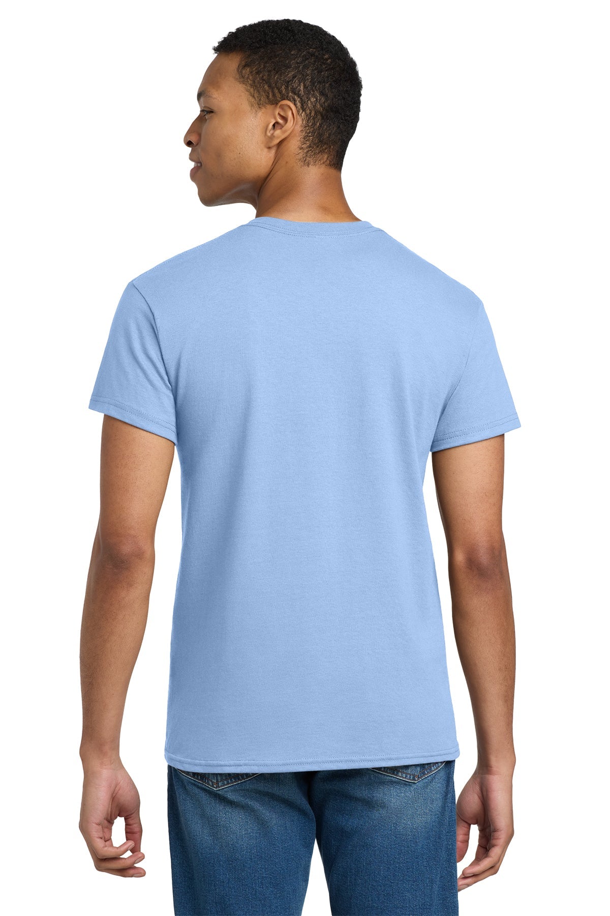 gildan ultra cotton t shirt 2000 light blue