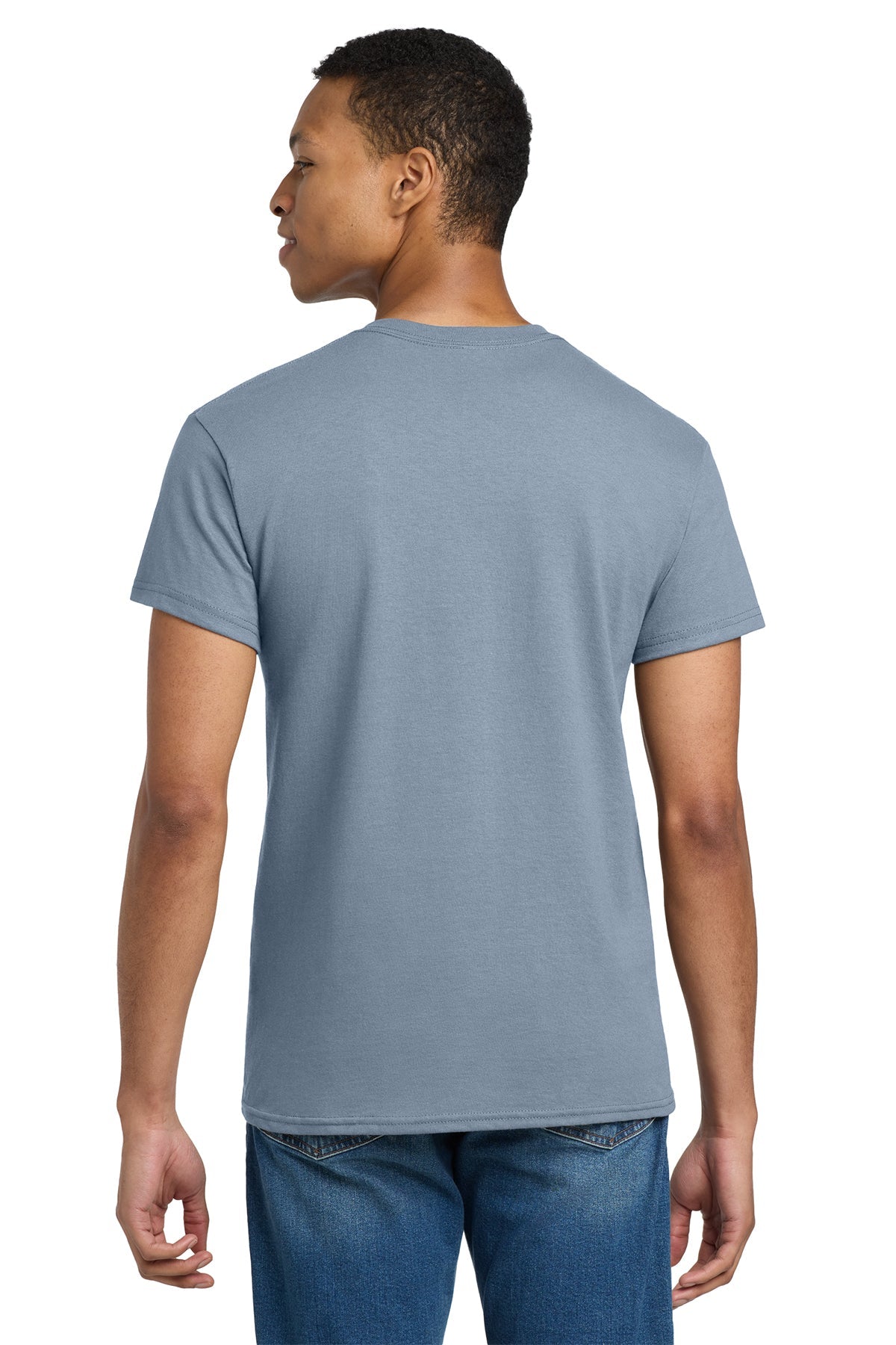 gildan ultra cotton t shirt 2000 stone blue