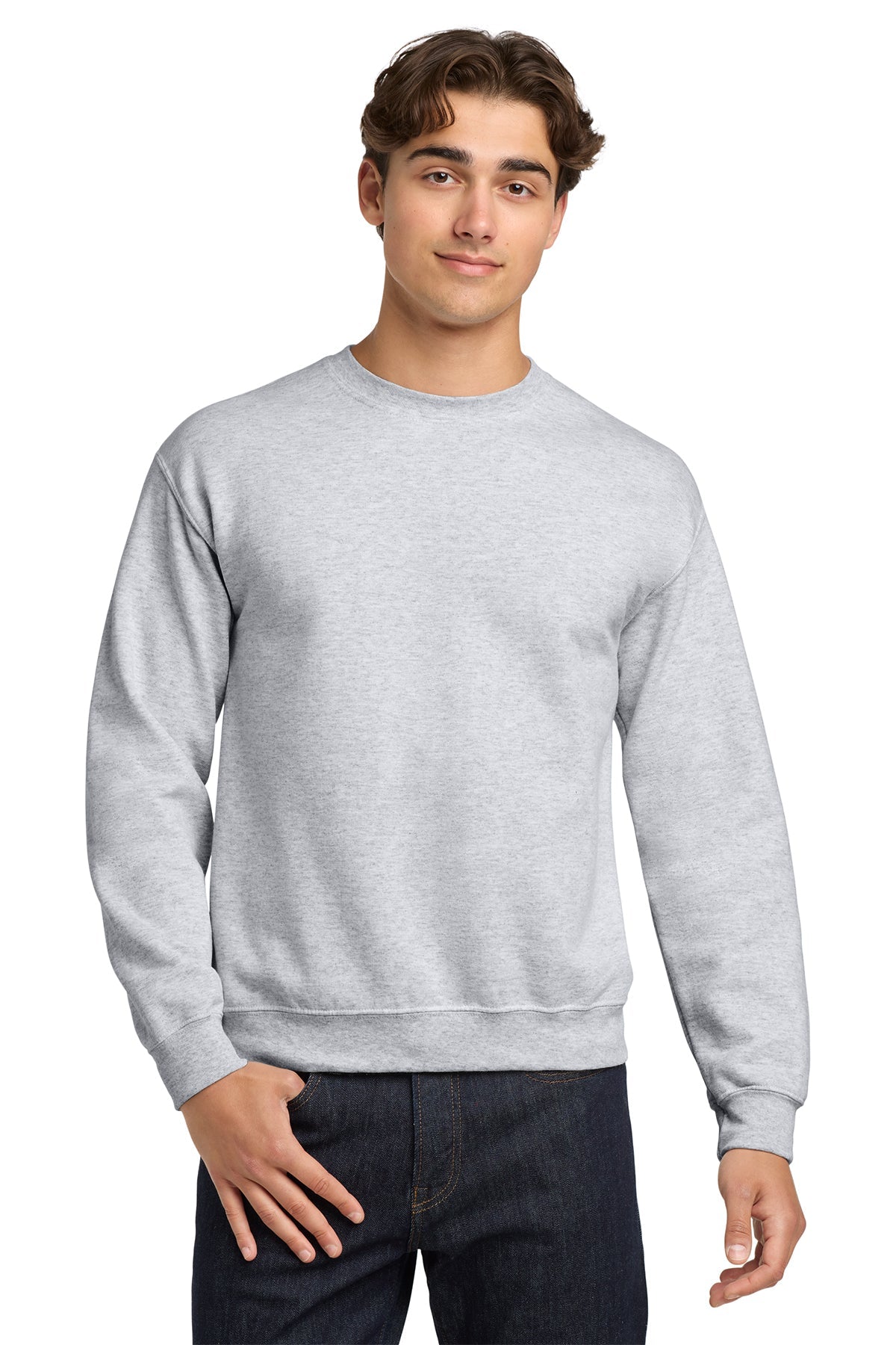 Gildan Heavy Blend Crewneck Sweatshirt Ash