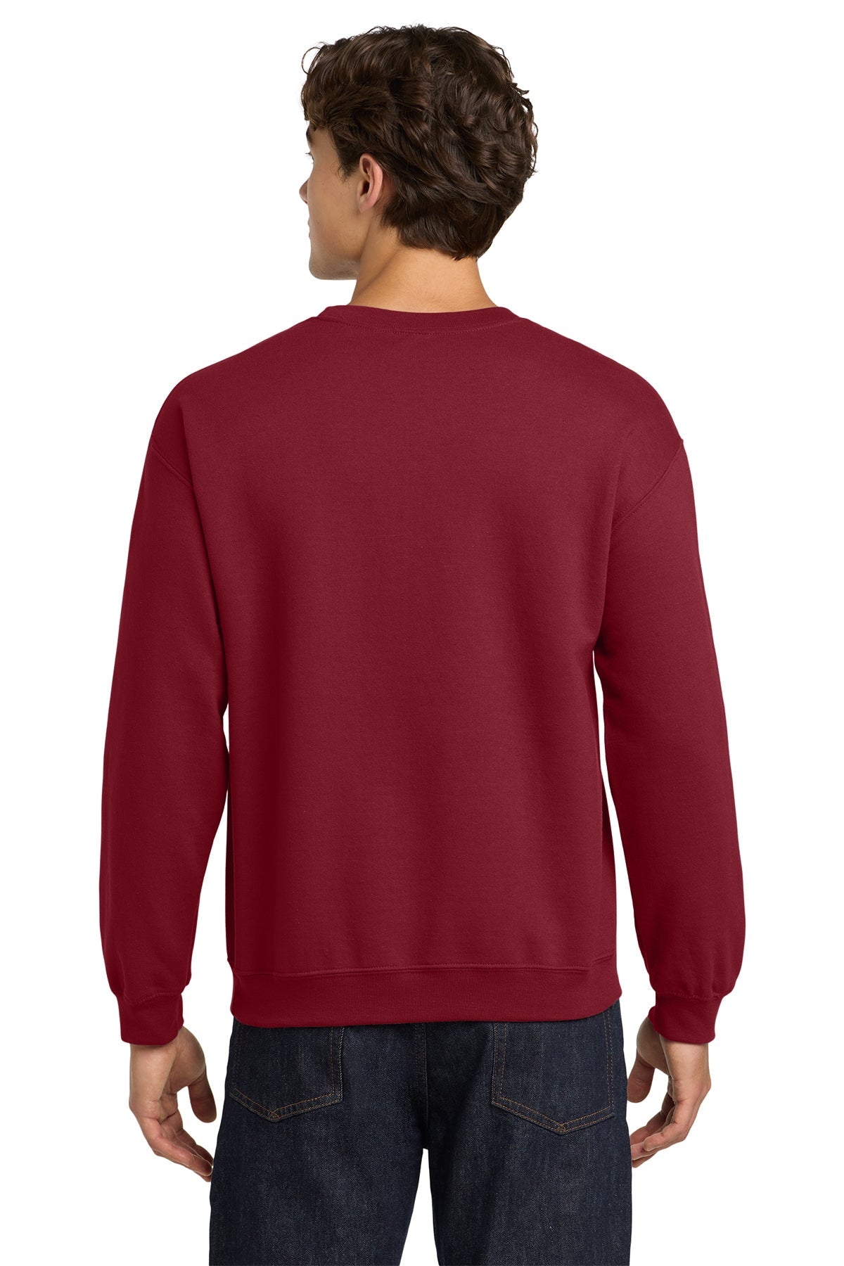 Gildan Heavy Blend Crewneck Sweatshirt Cardinal Red