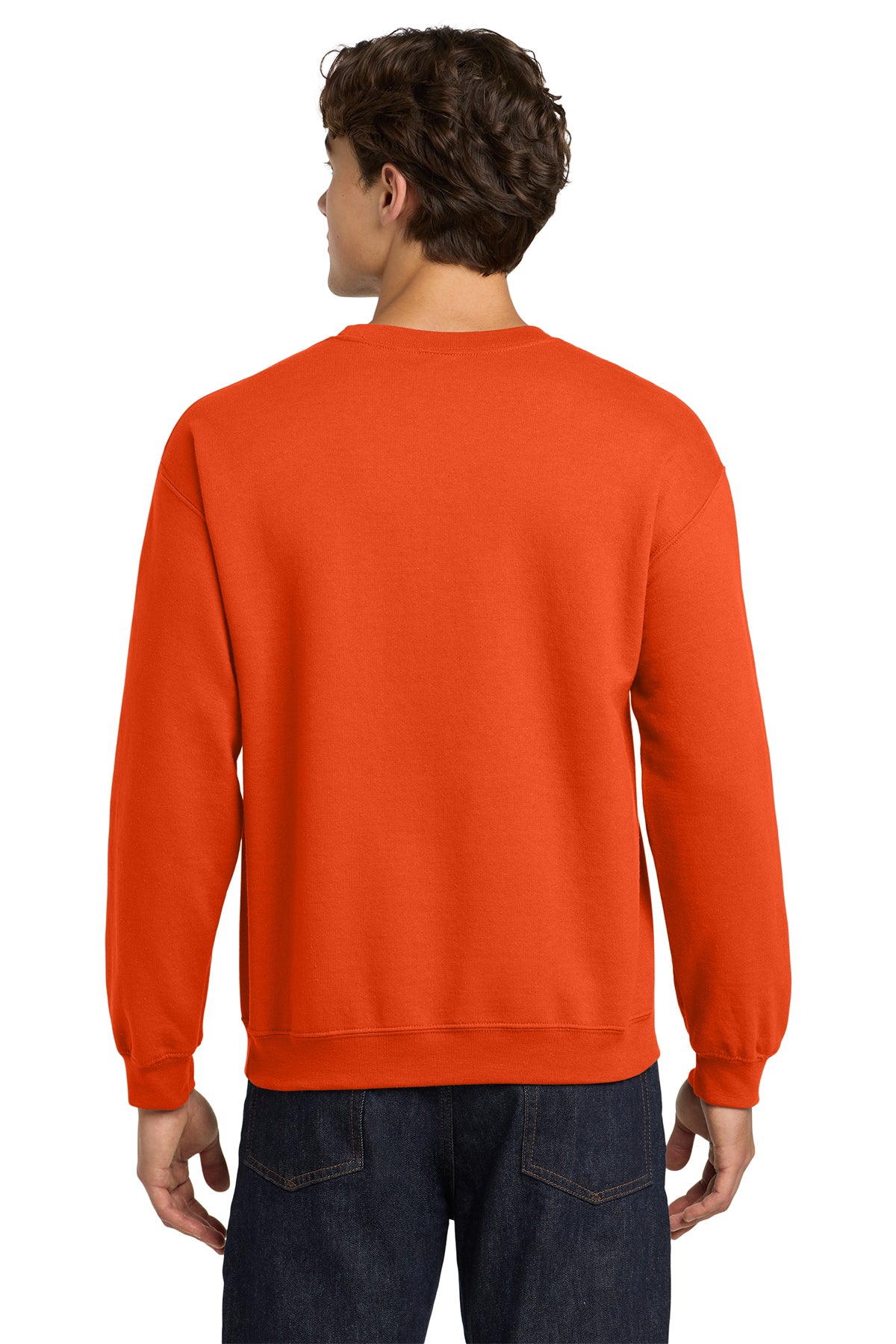 Gildan Heavy Blend Crewneck Sweatshirt Orange