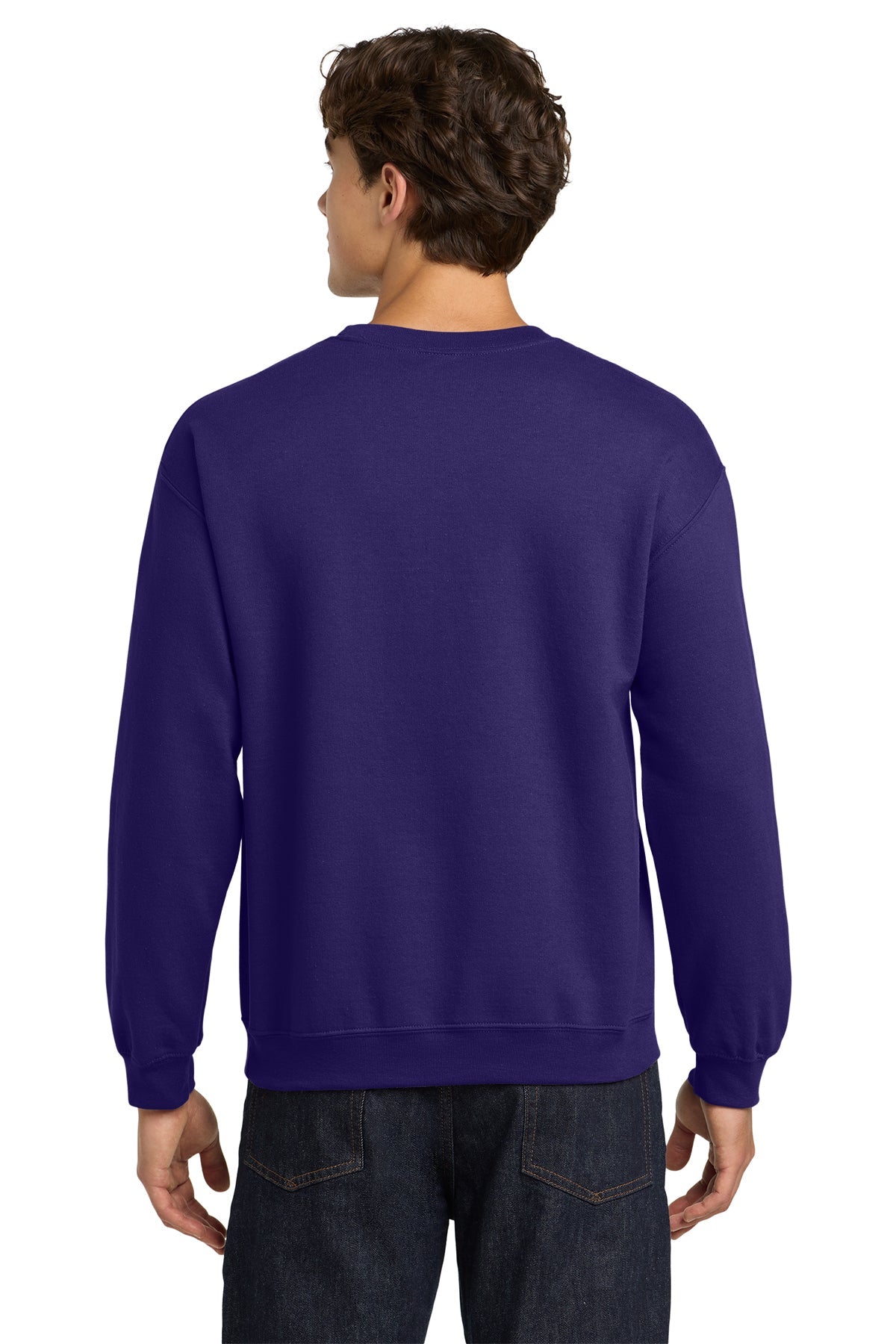 Gildan Heavy Blend Crewneck Sweatshirt Purple