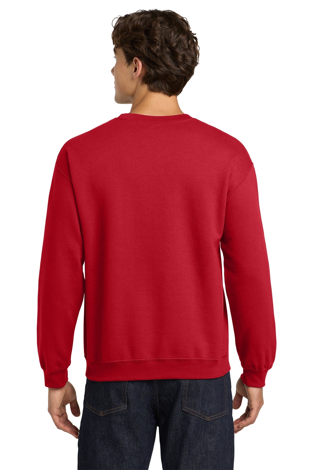 Gildan Heavy Blend Crewneck Sweatshirt Red [Fire Solutions]