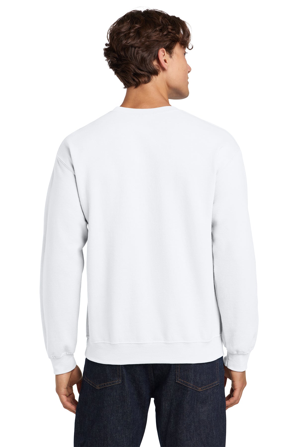 Gildan Heavy Blend Crewneck Sweatshirt White