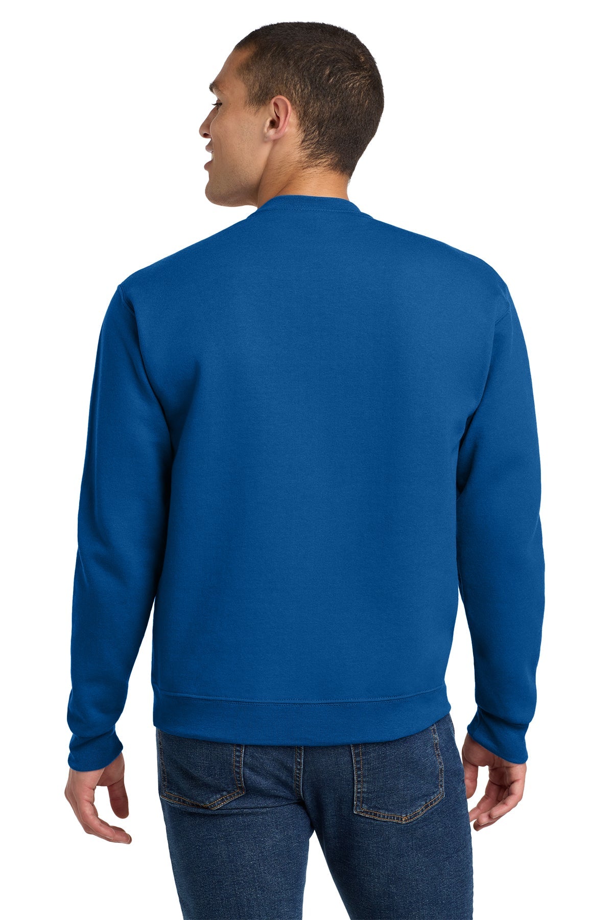 Jerzees Super Sweats NuBlend Crewneck Sweatshirt 4662M Royal
