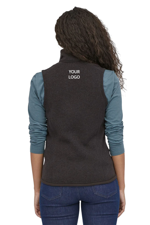Patagonia Mens Better Sweater Fleece Customized Vests, Black