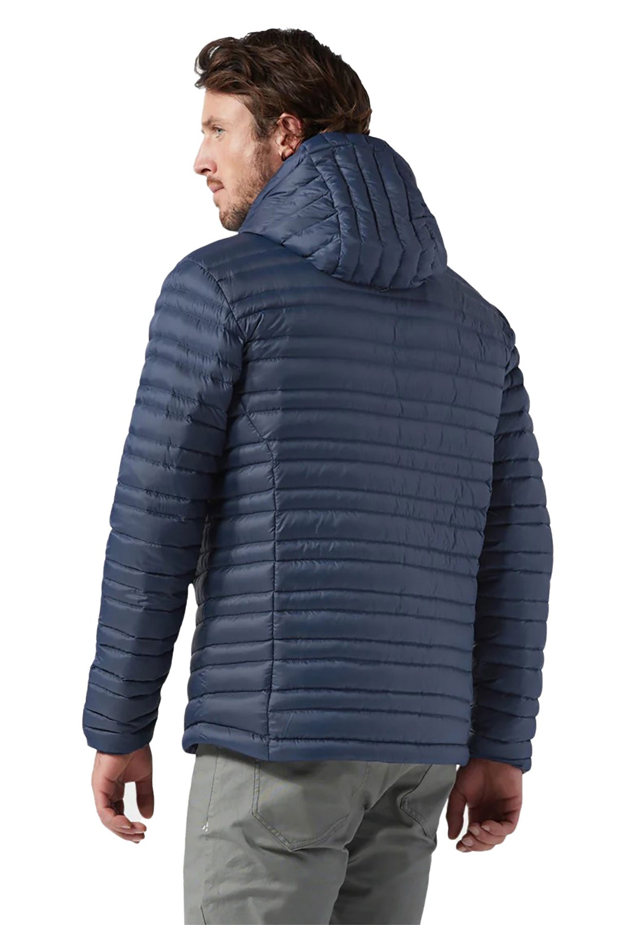 STIO Pinion Down Custom Hooded Jackets, Mountain Shadow