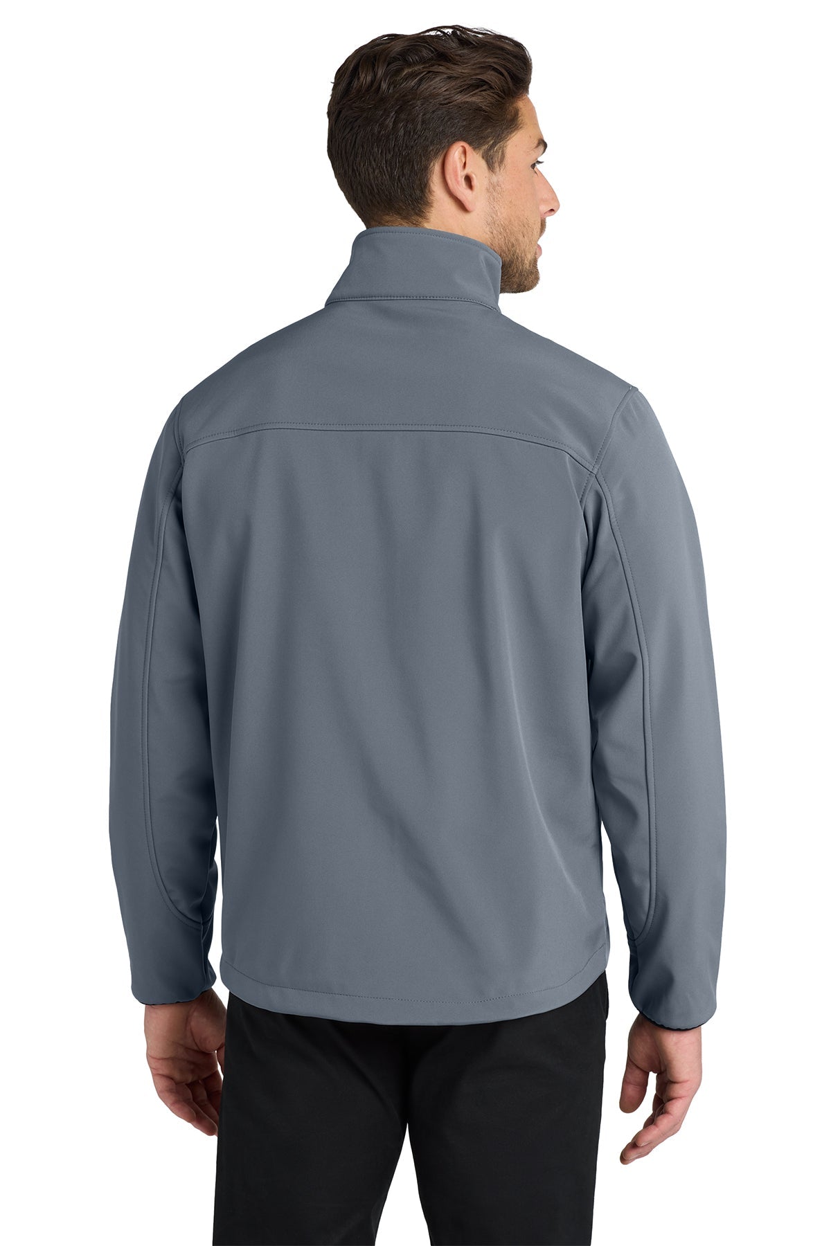 Port Authority Glacier Soft Shell Custom Jackets, Atlantic Blue/ Chrome