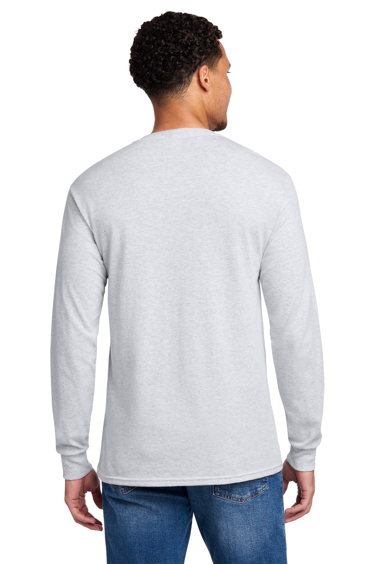 Jerzees Dri-Power 50/50 Cotton/Poly Long Sleeve T-Shirt 29LS Ash