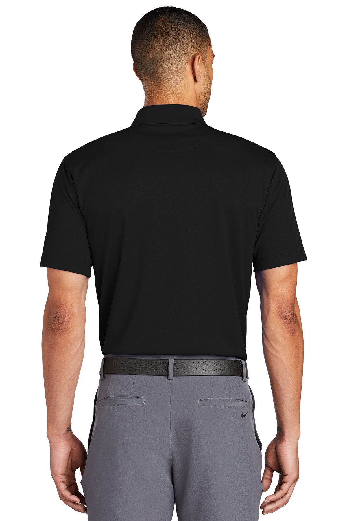 Nike Tech Basic Dri-FIT Custom Polos, Black [Soundhound AI]
