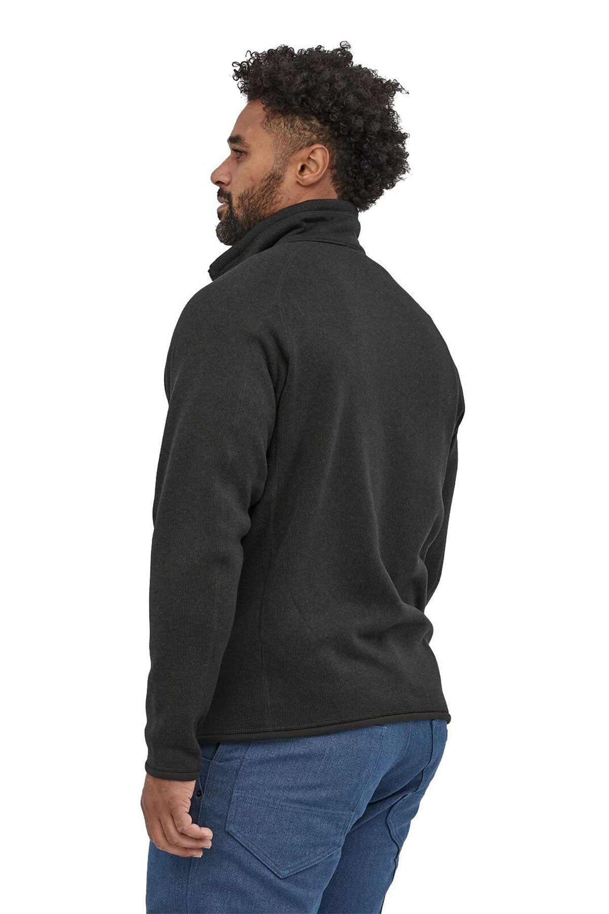 Patagonia Mens Better Sweater Custom Fleece Jackets, Black [Executive Construction]