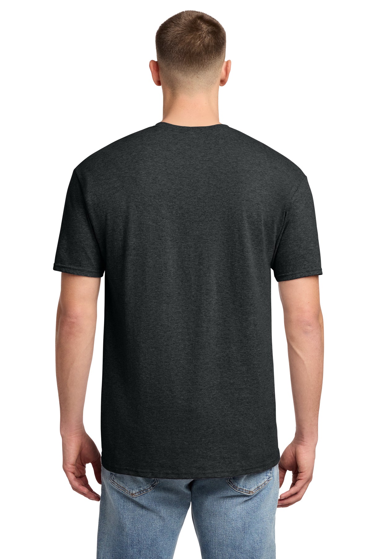 Jerzees Dri-Power Active 50/50 Cotton/Poly T-Shirt 29M Black Heather