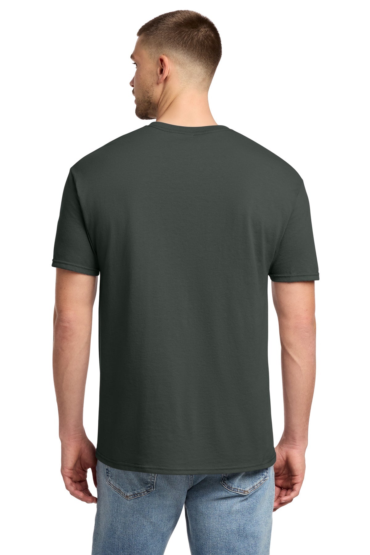 Jerzees Dri-Power Active 50/50 Cotton/Poly T-Shirt 29M Charcoal Grey