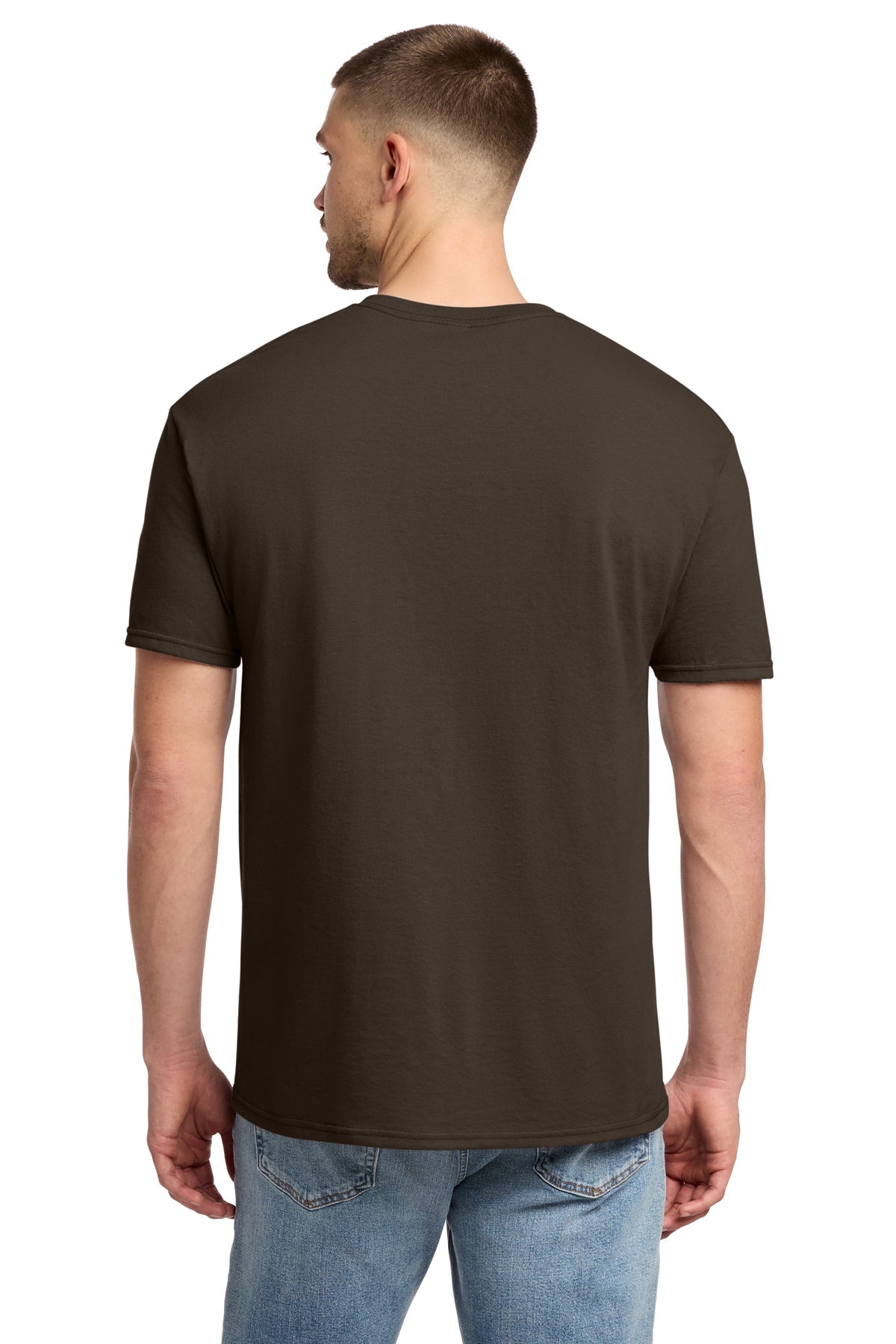Jerzees Dri-Power Active 50/50 Cotton/Poly T-Shirt 29M Chocolate
