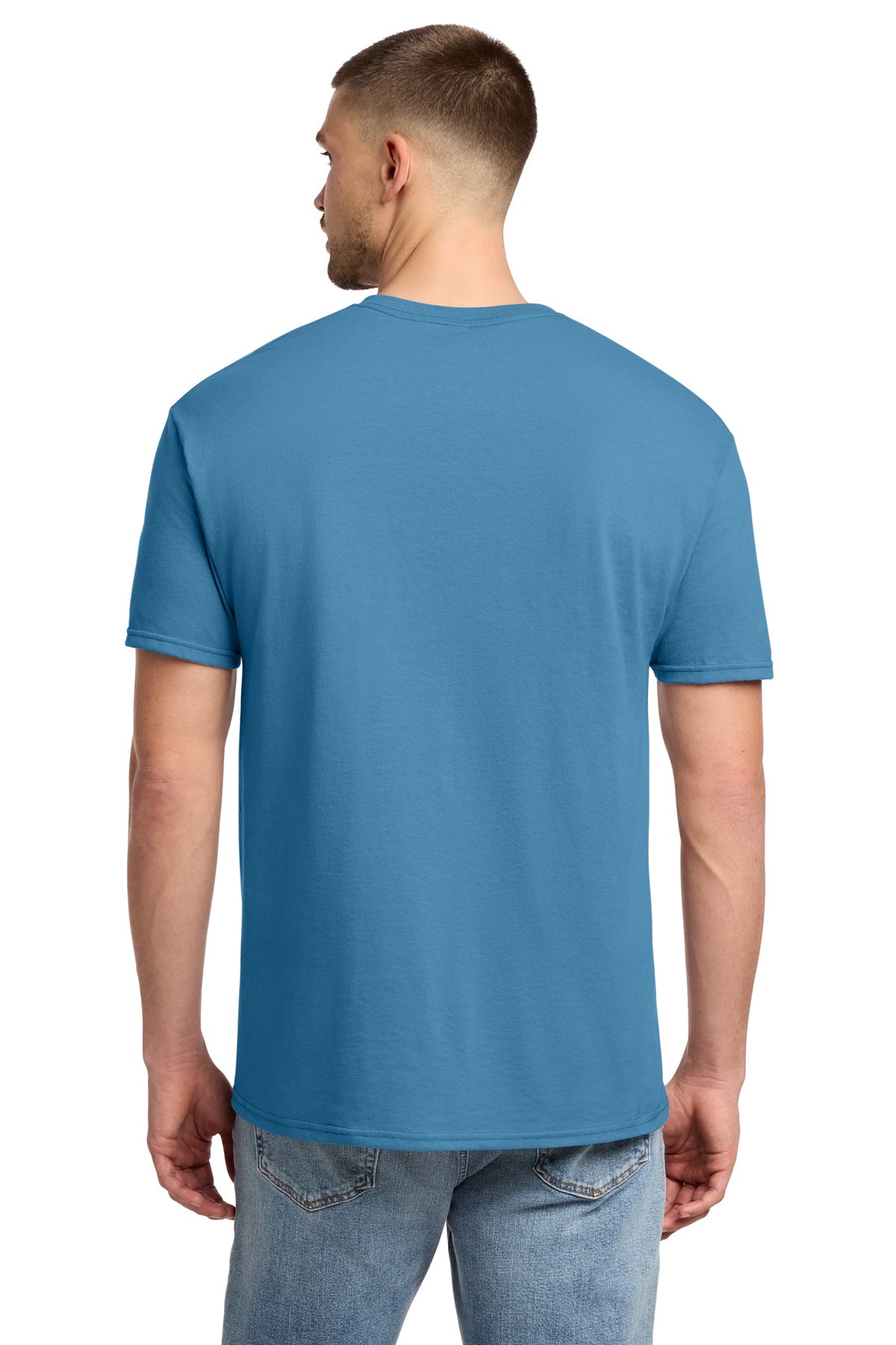 Jerzees Dri-Power Active 50/50 Cotton/Poly T-Shirt 29M Columbia Blue