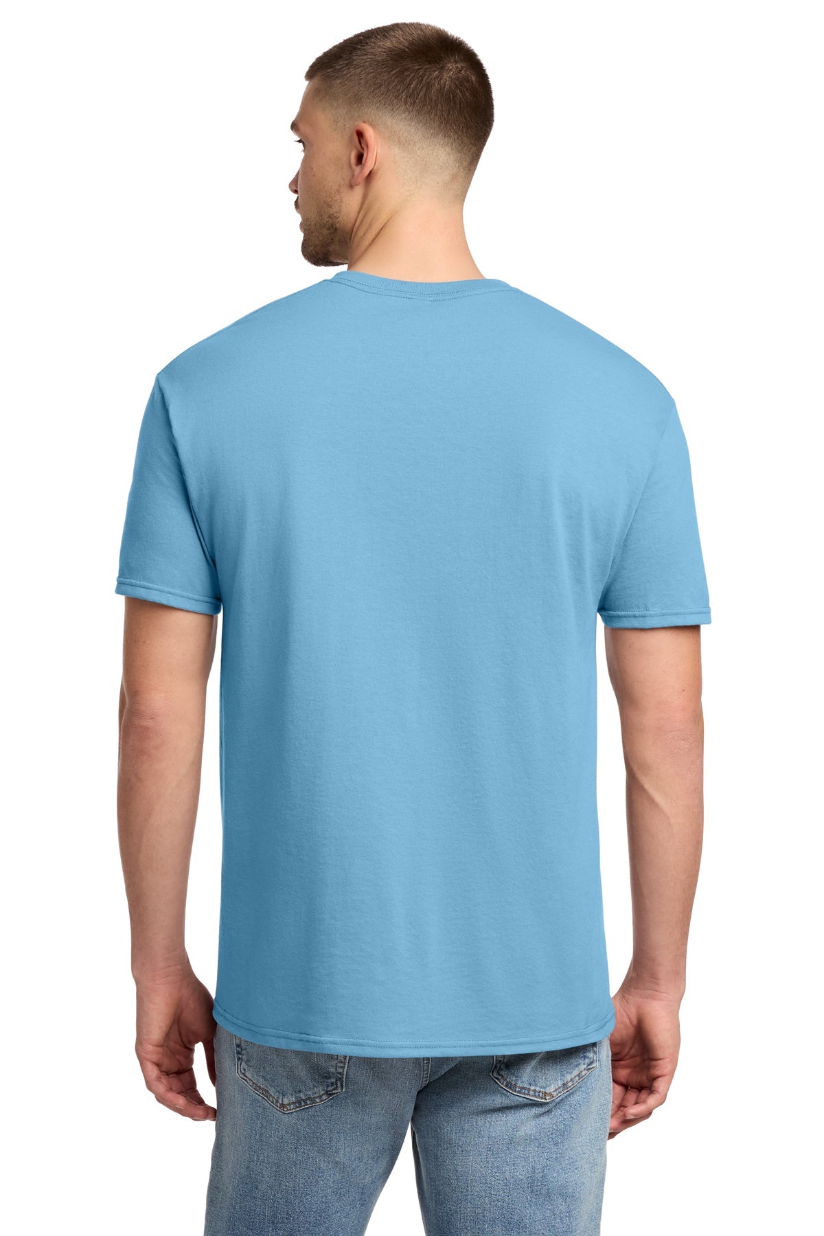 Jerzees Dri-Power Active 50/50 Cotton/Poly T-Shirt 29M Light Blue