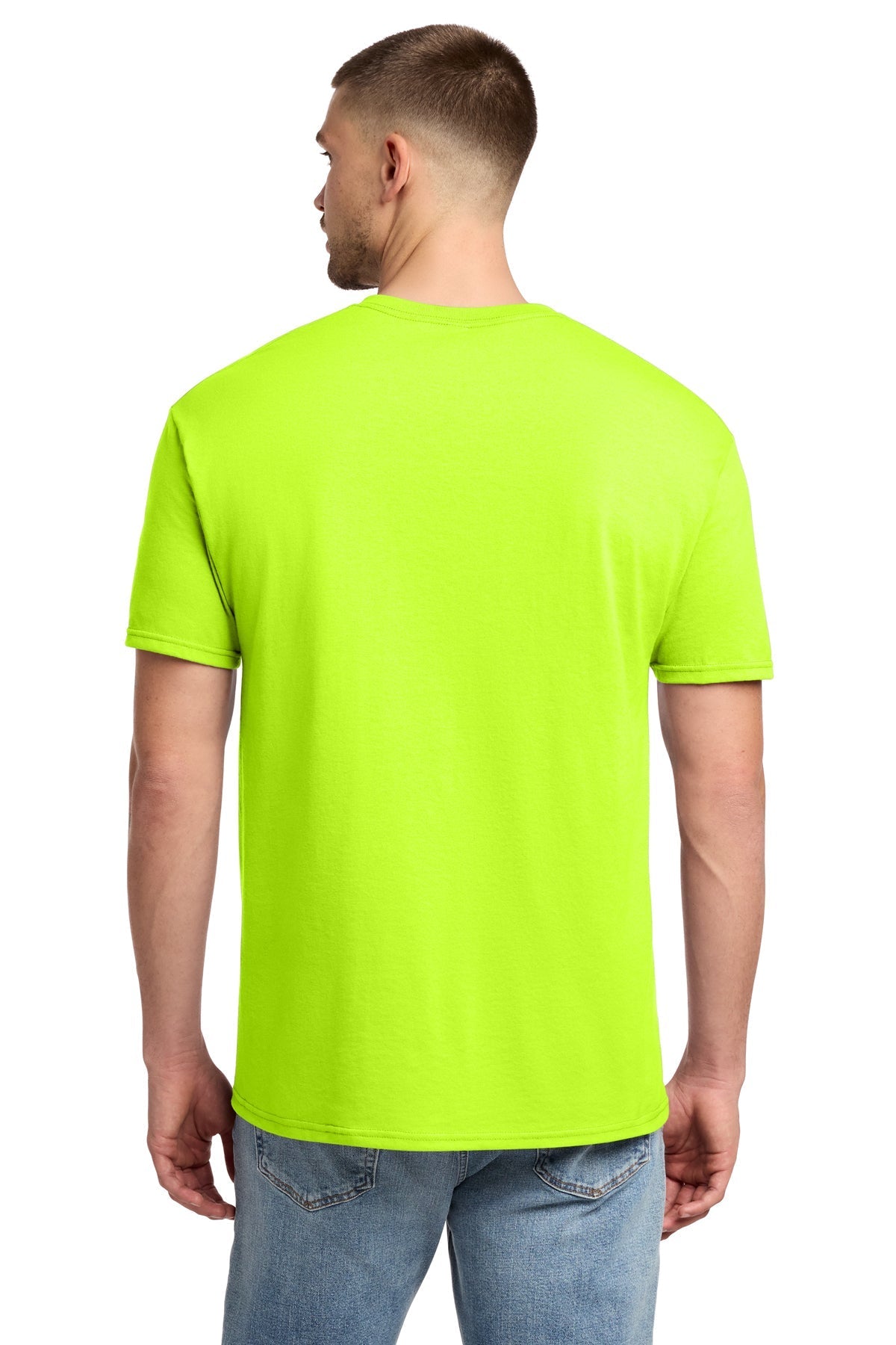 Jerzees Dri-Power Active 50/50 Cotton/Poly T-Shirt 29M Safety Green [Glazing Solutions]