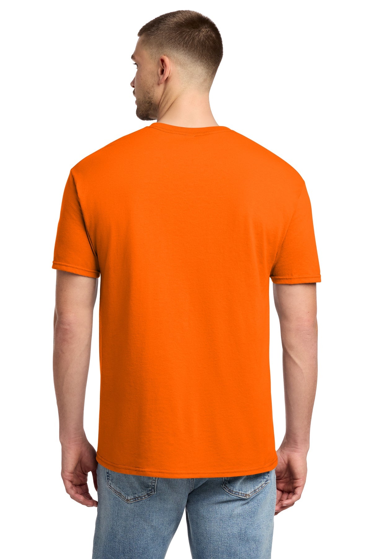 Jerzees Dri-Power Active 50/50 Cotton/Poly T-Shirt 29M Safety Orange [Osage LLC]