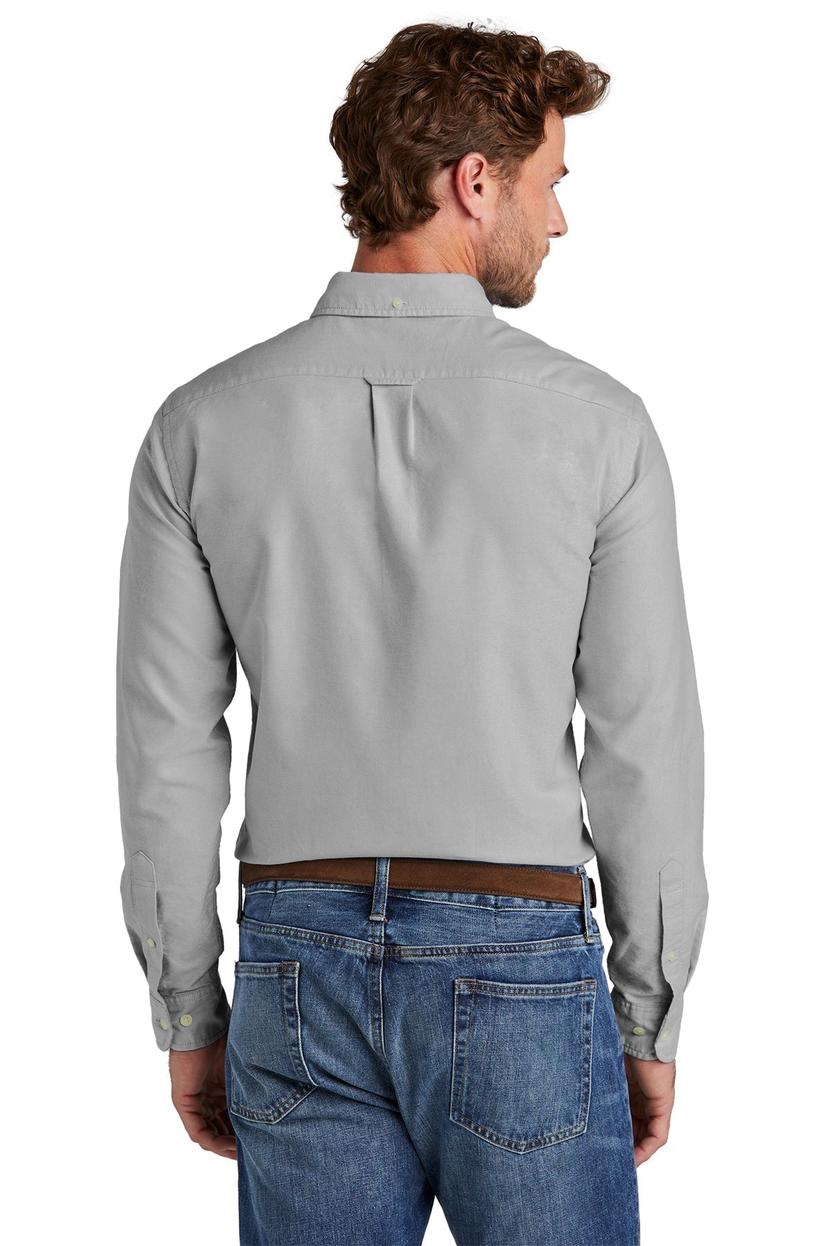 Brooks Brothers Casual Oxford Cloth Shirt, Windsor Grey [Glazing Solutions]